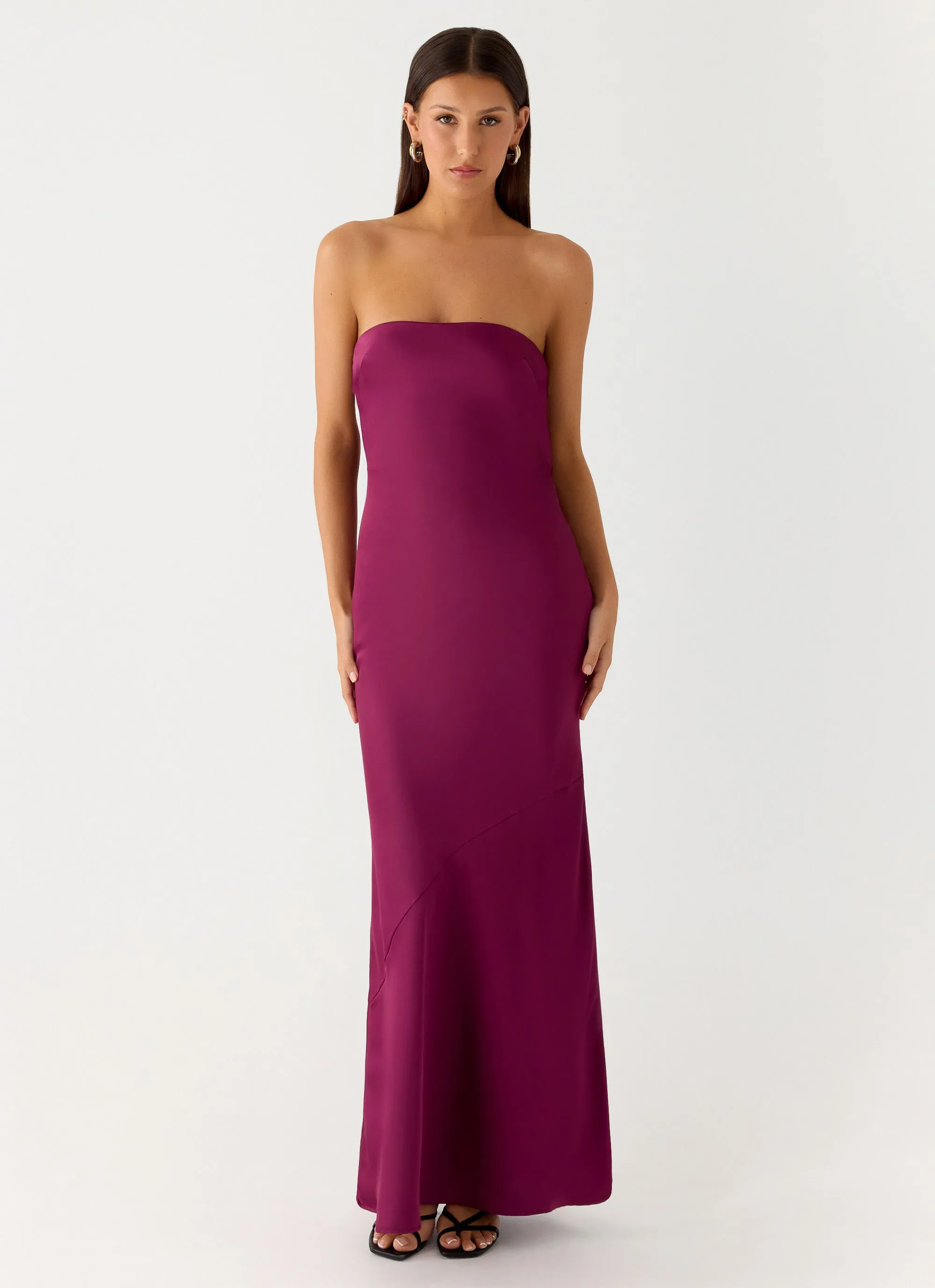 Endless Nights Maxi Dress - Plum sold by Peppermayo product image thumbnail 3