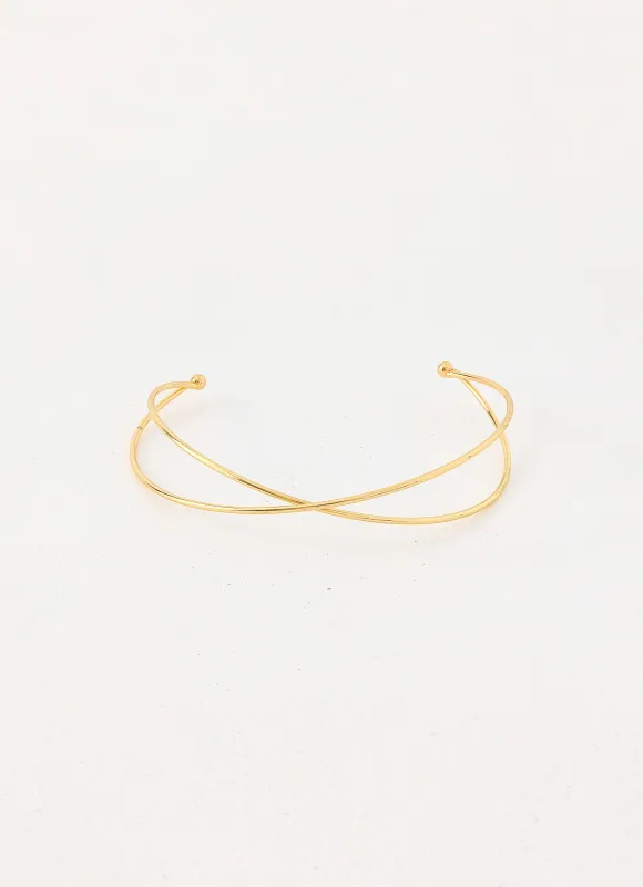 Glossy Hour Necklace - Gold sold by Peppermayo