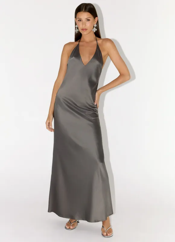 Bondi Heat Maxi Dress - Ash sold by Peppermayo