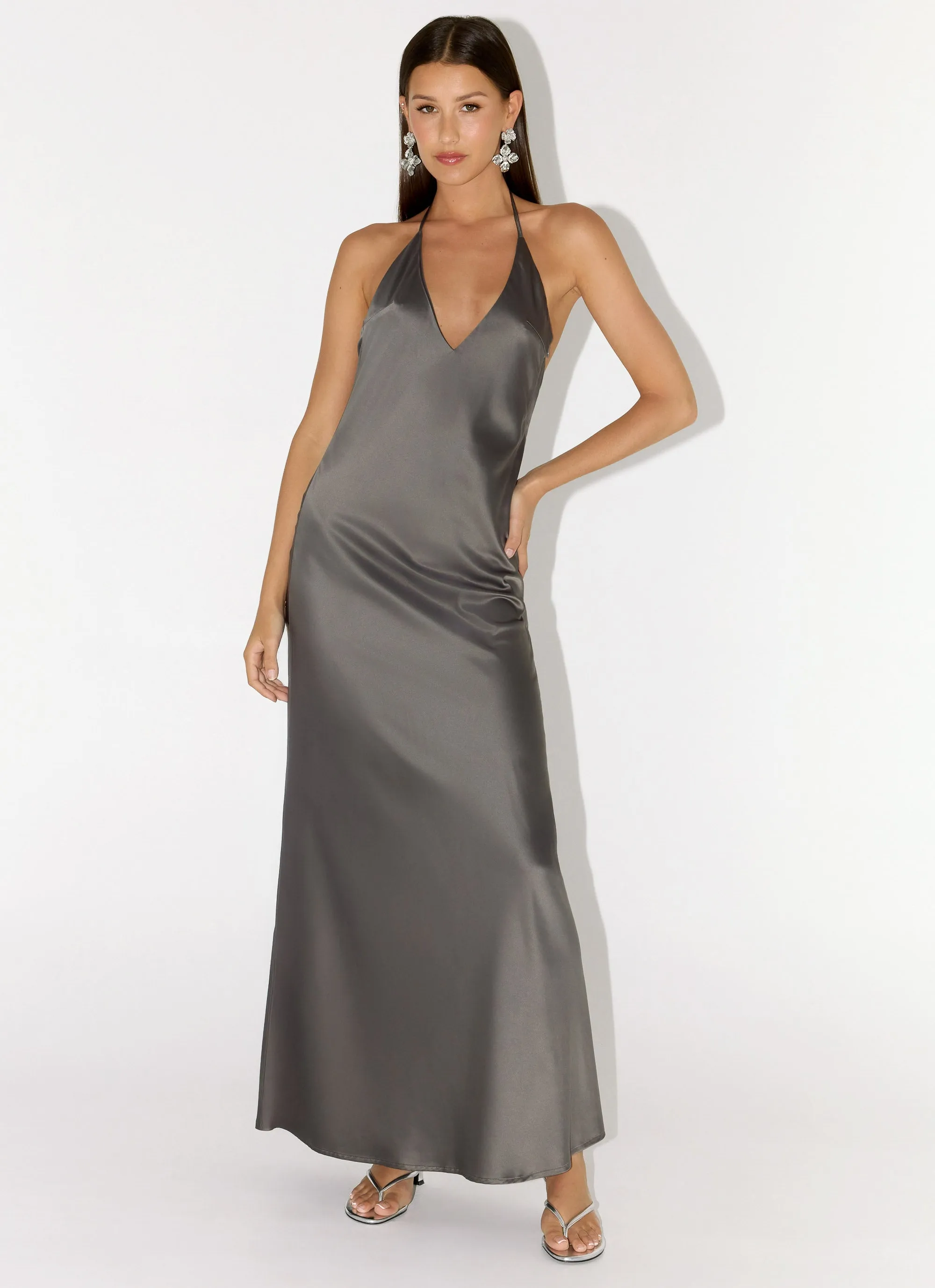 Bondi Heat Maxi Dress - Ash sold by Peppermayo