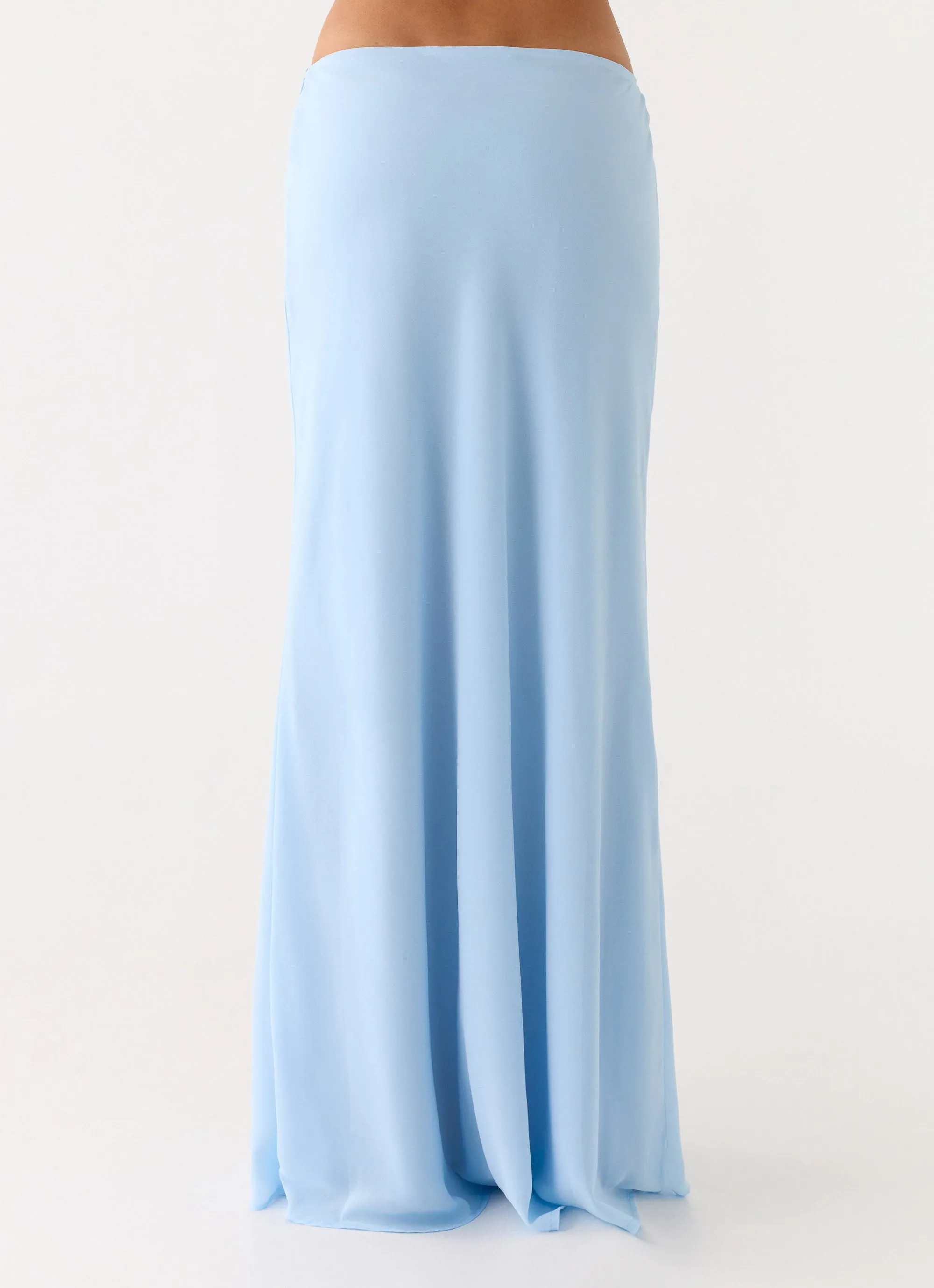 Star Girl Chiffon Maxi Skirt - Blue sold by Peppermayo product image thumbnail 3