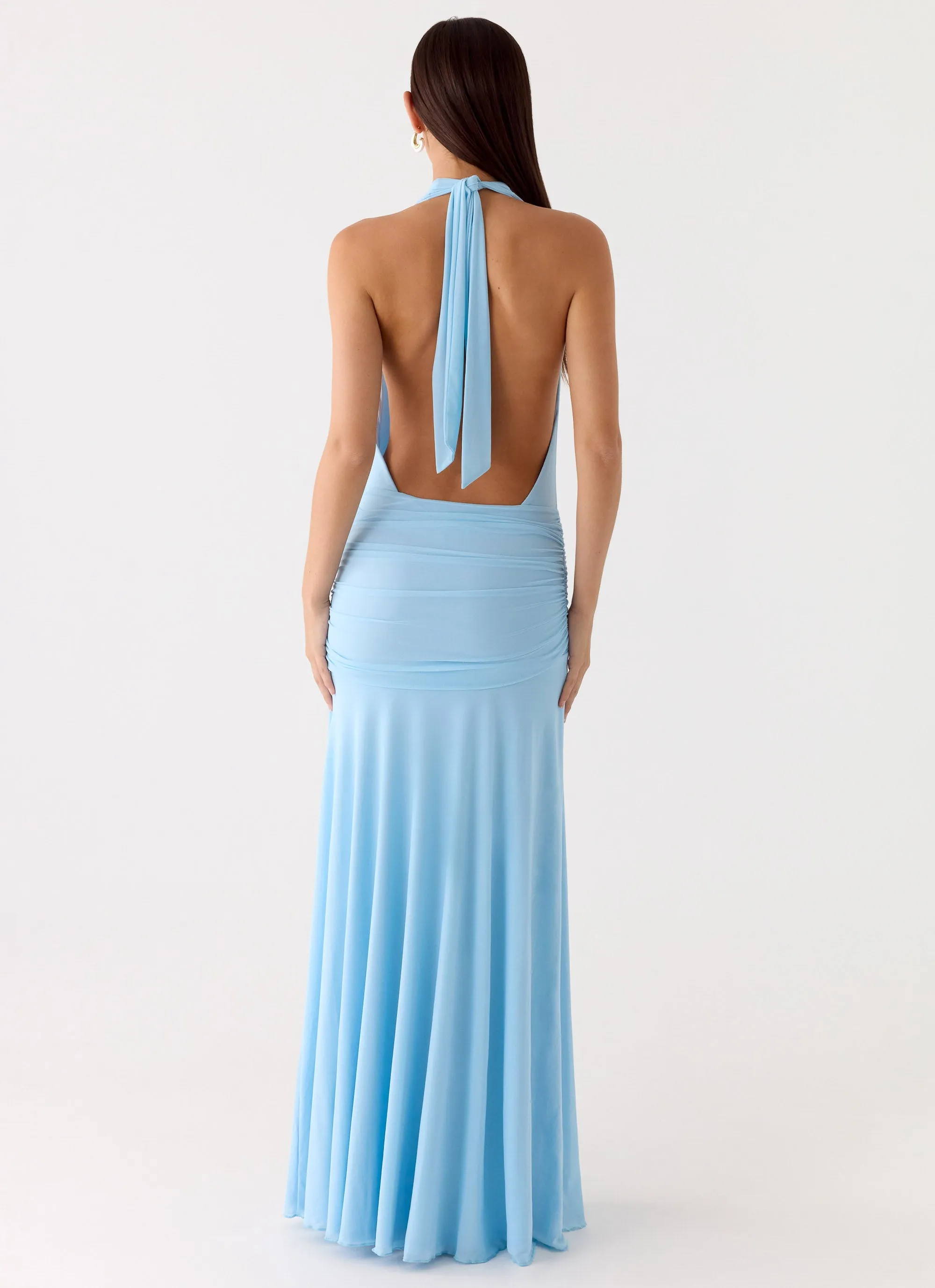Sorrento Sunsets Maxi Dress - Ice Blue sold by Peppermayo product image thumbnail 4