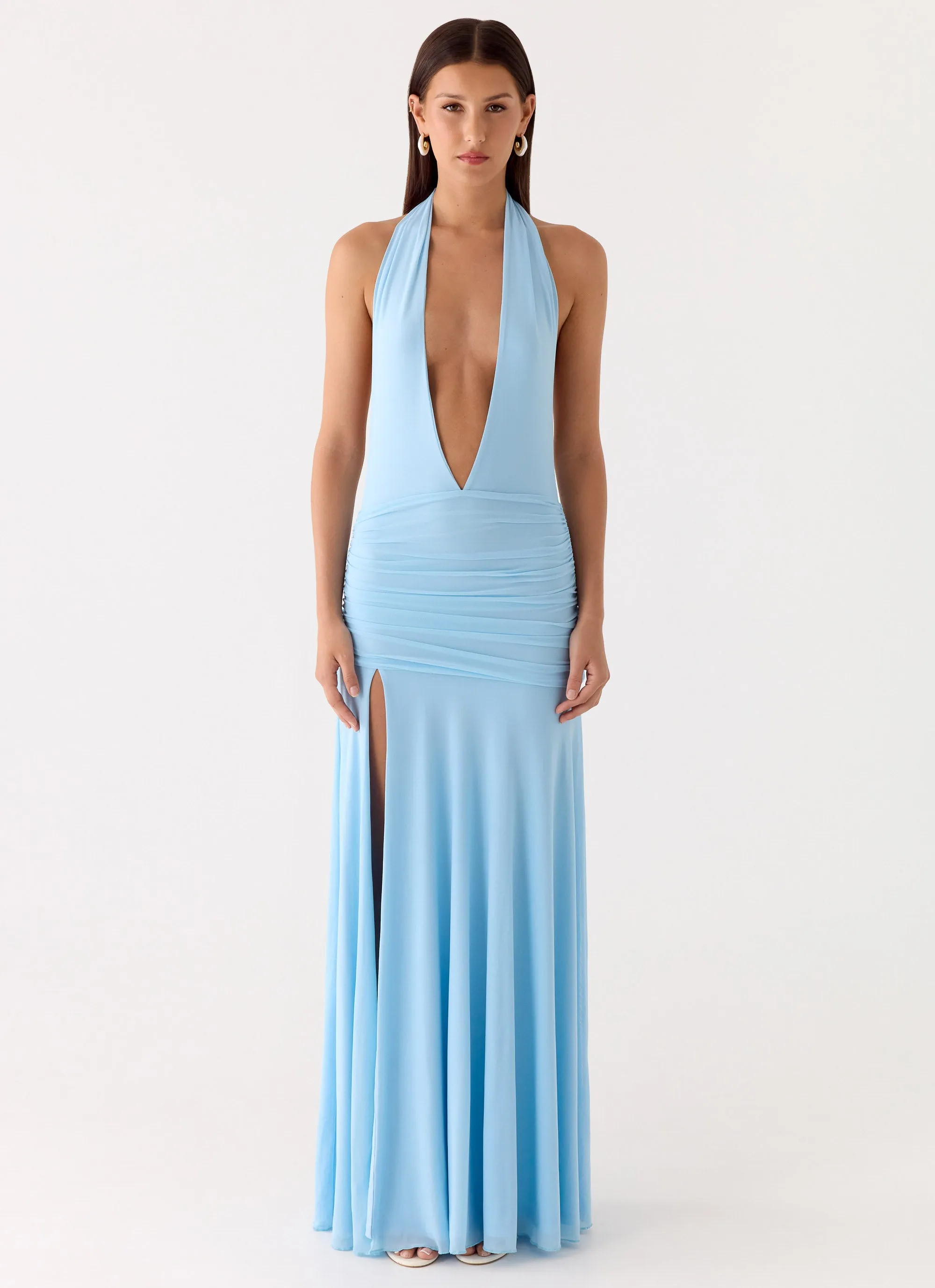 Sorrento Sunsets Maxi Dress - Ice Blue sold by Peppermayo product image thumbnail 2