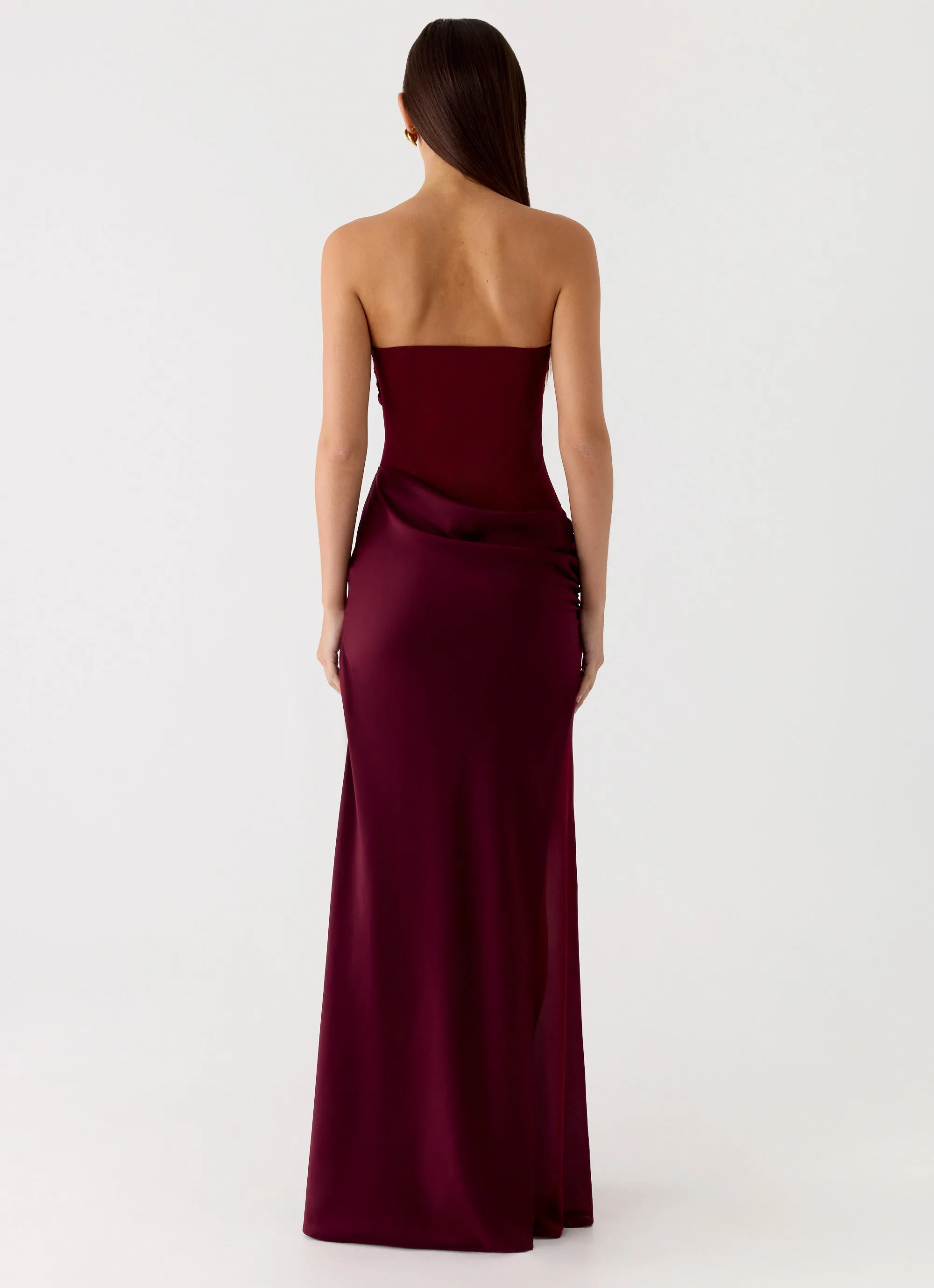 Champagne Skies Maxi Dress - Plum sold by Peppermayo product image thumbnail 4