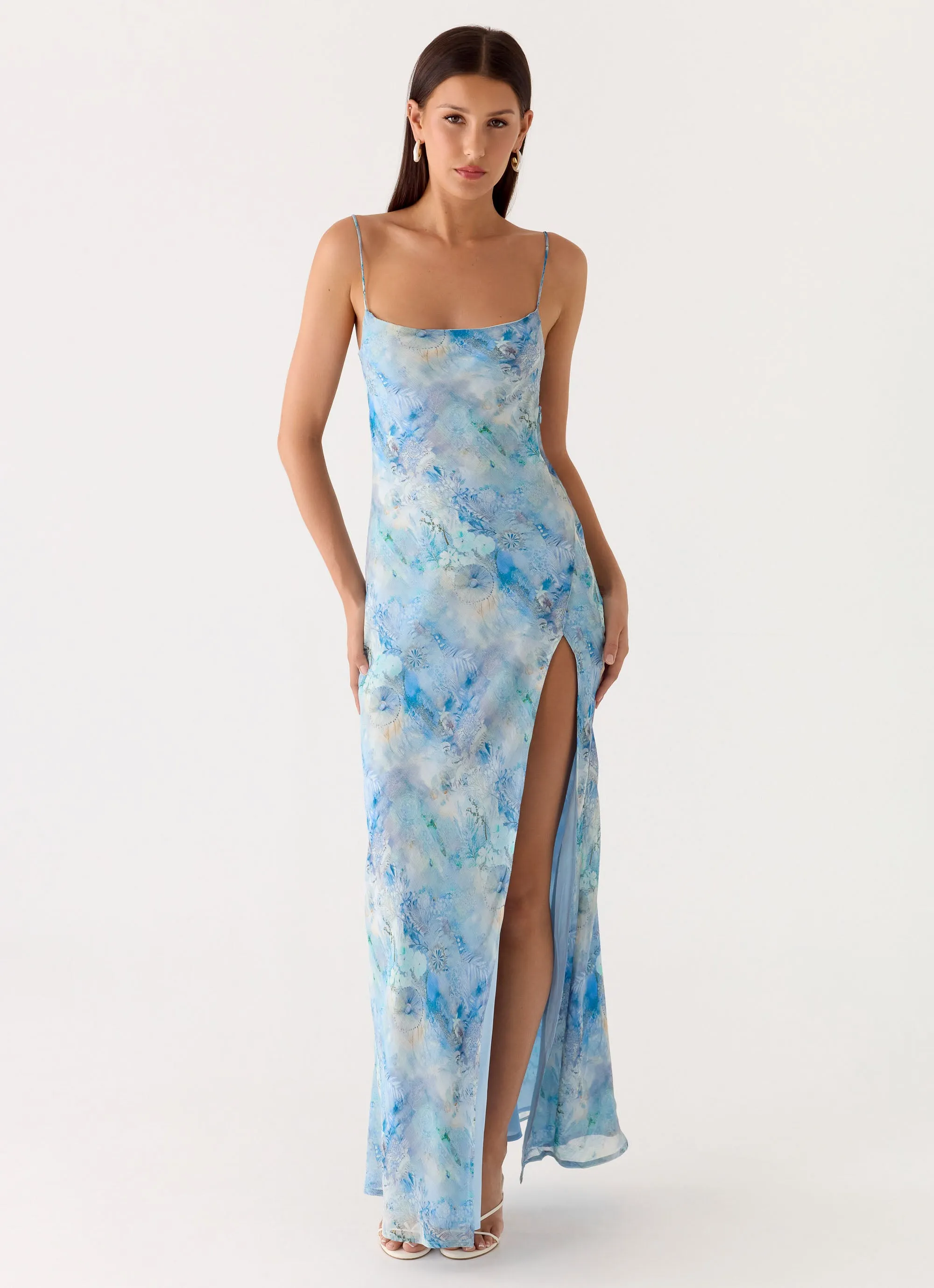 Alouette Maxi Dress - Aqua Paisley sold by Peppermayo product image thumbnail 5