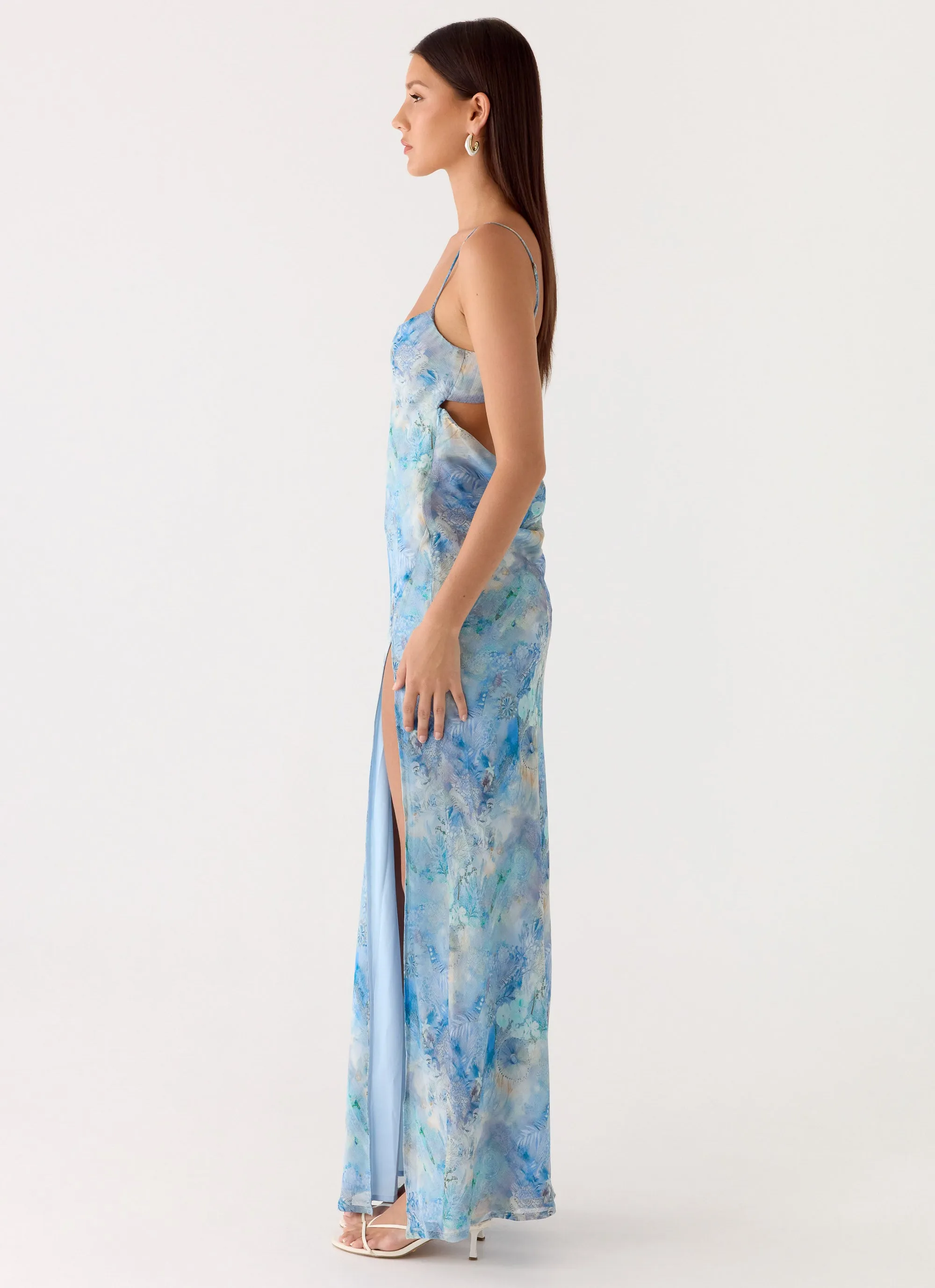 Alouette Maxi Dress - Aqua Paisley sold by Peppermayo product image thumbnail 3
