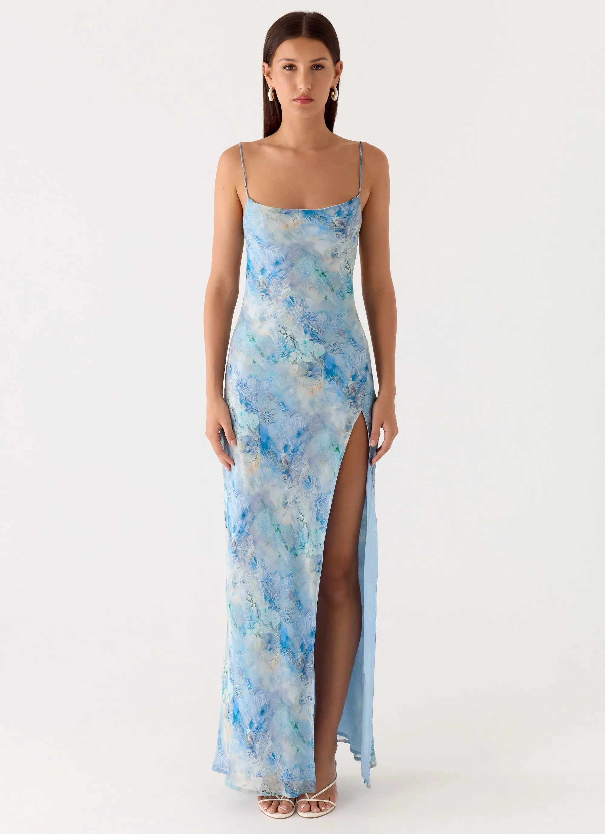 Alouette Maxi Dress - Aqua Paisley sold by Peppermayo product image thumbnail 2