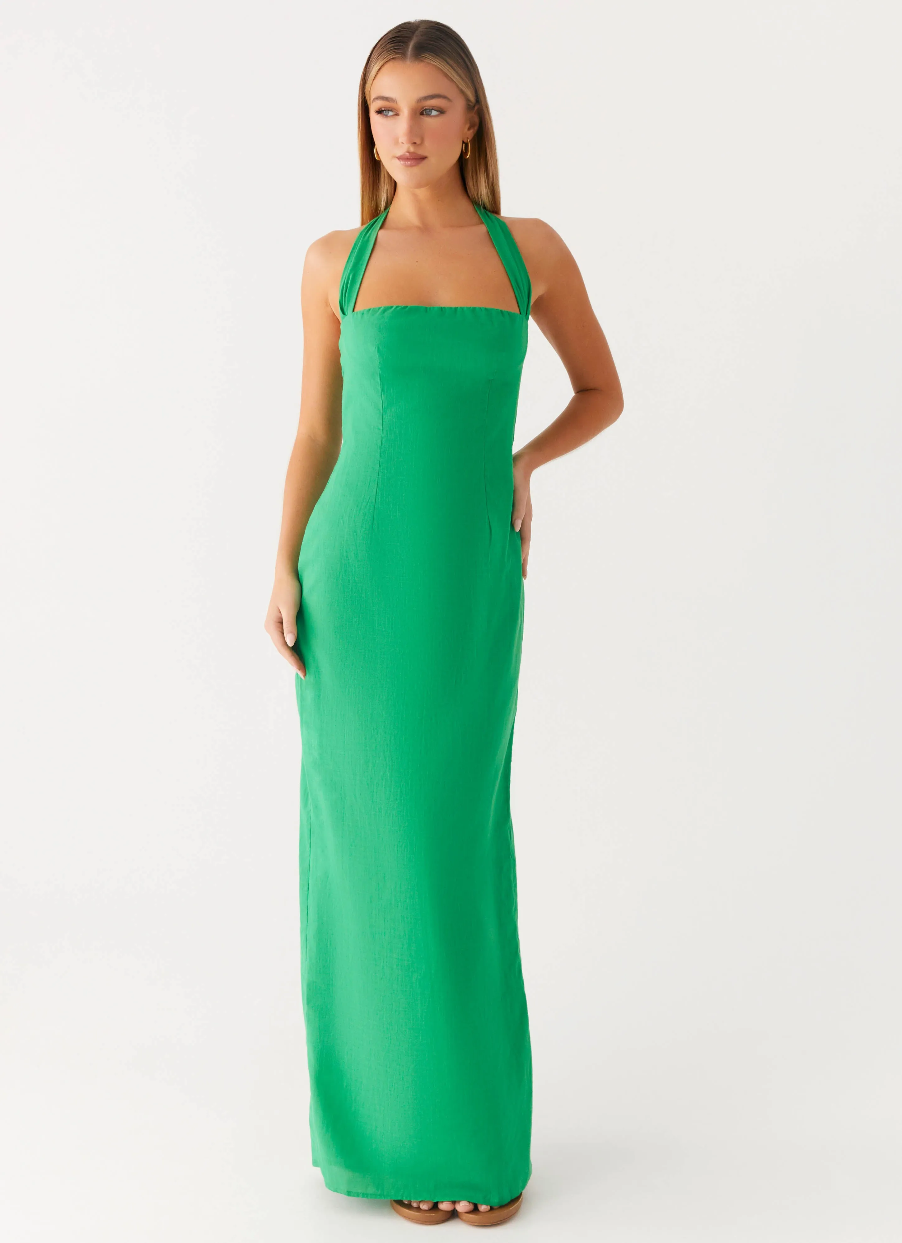 Allyse Cotton Maxi Dress - Cactus sold by Peppermayo product image thumbnail 5