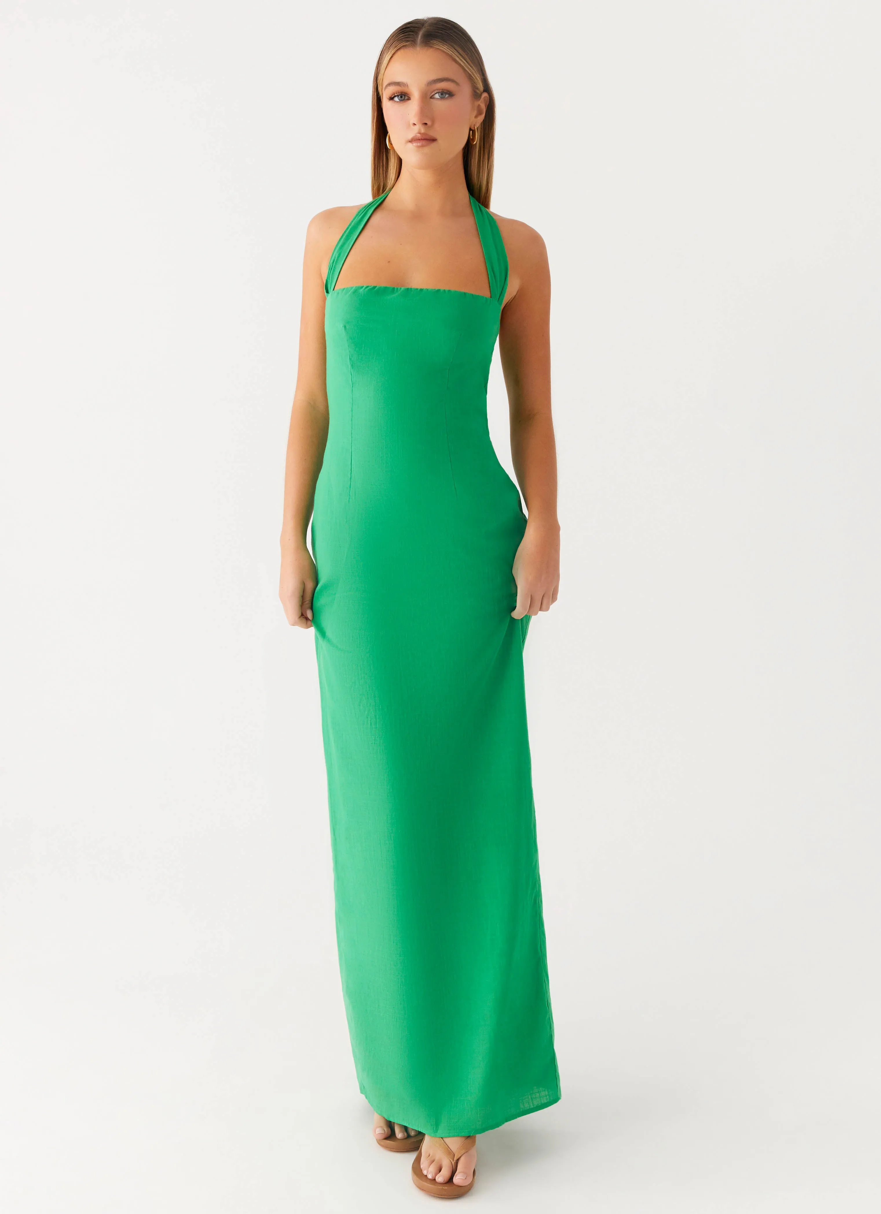 Allyse Cotton Maxi Dress - Cactus sold by Peppermayo product image thumbnail 4