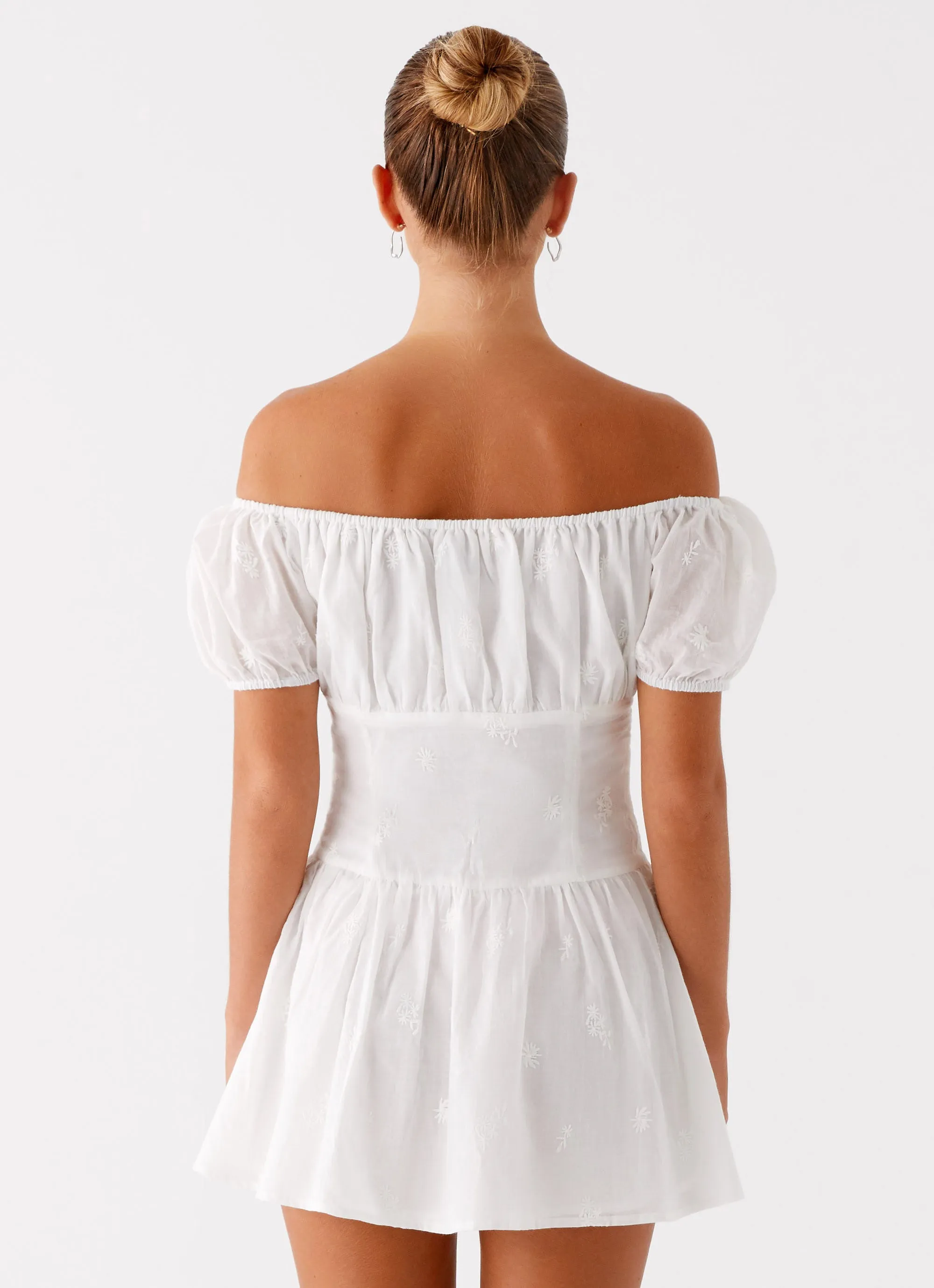 Anthem Cotton Mini Dress - Ivory sold by Peppermayo product image thumbnail 4
