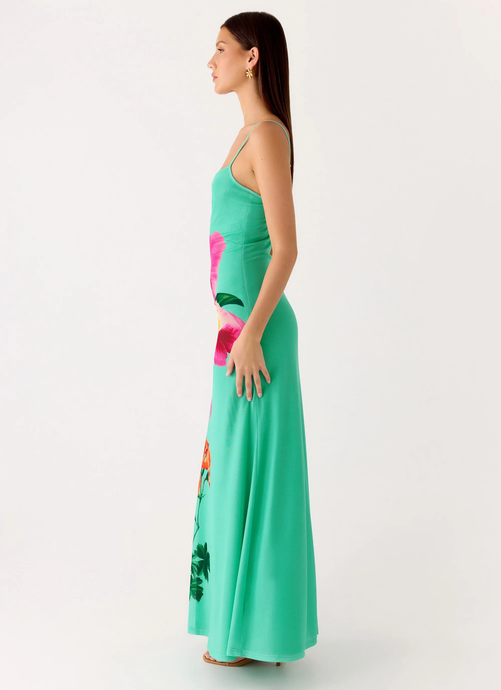 Everett Maxi Dress - Jungle Bloom sold by Peppermayo product image thumbnail 2