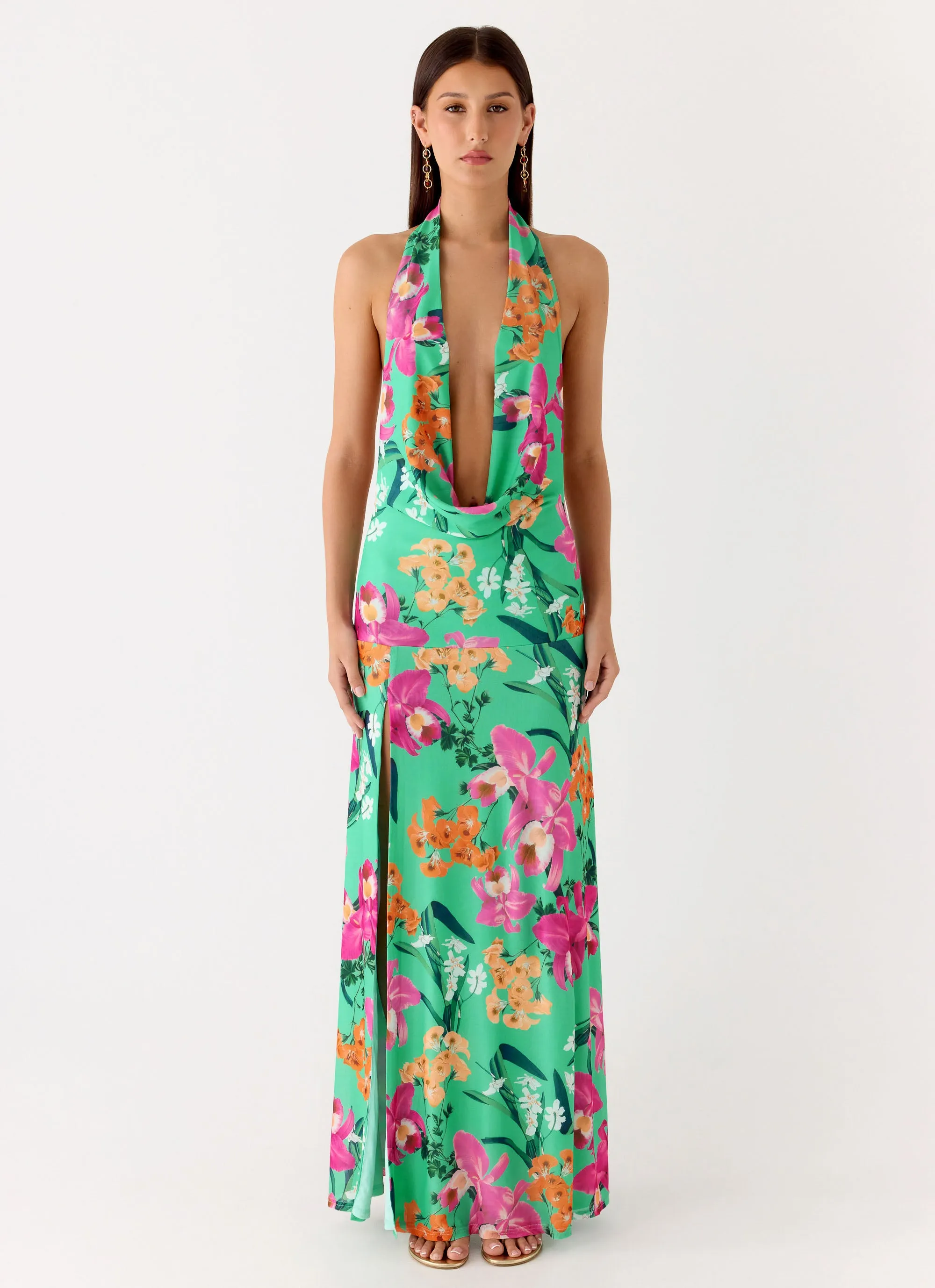 Zoriana Maxi Dress - Jungle Bloom sold by Peppermayo product image thumbnail 4