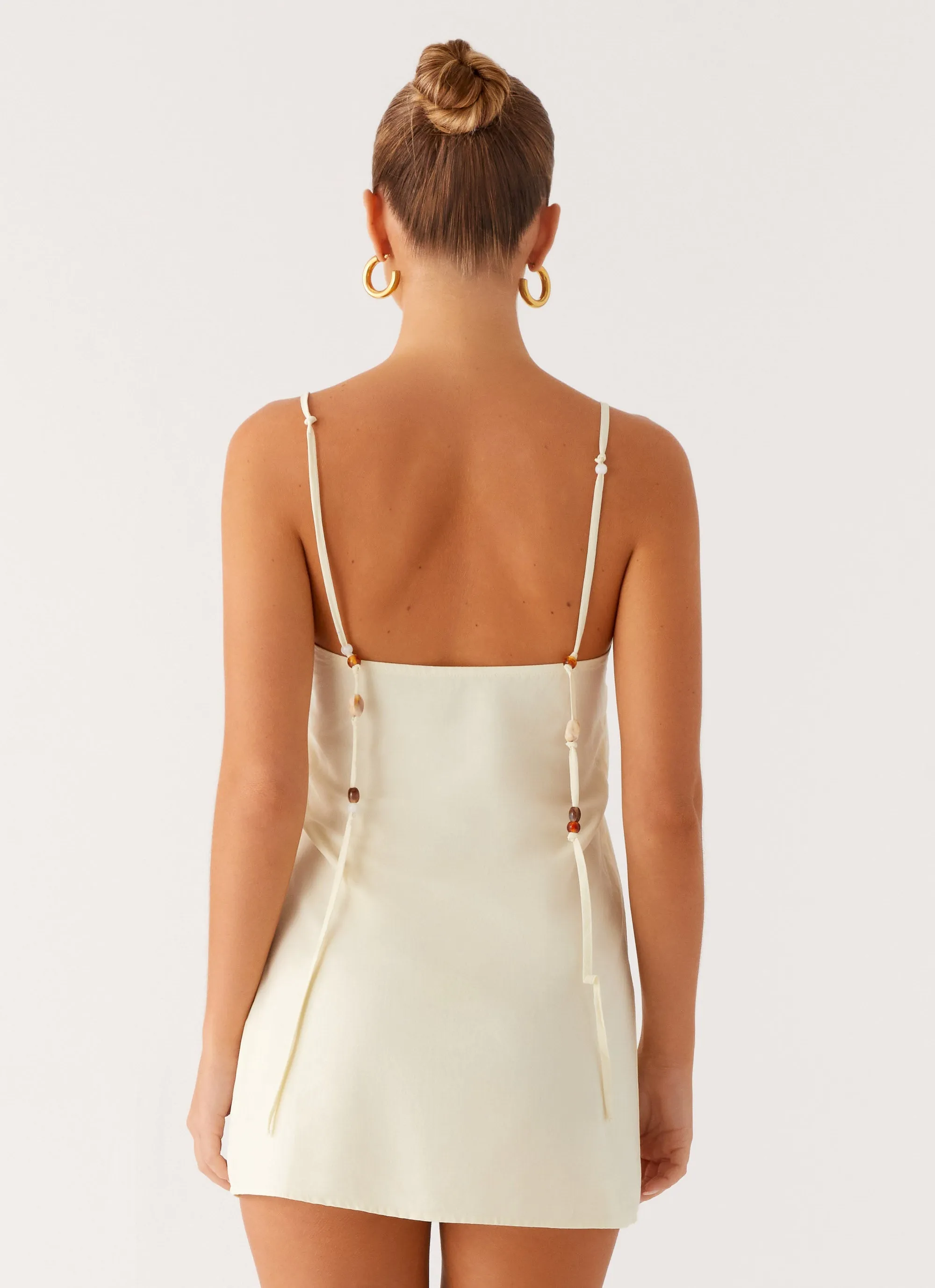 Andres Mini Dress - Butter sold by Peppermayo product image thumbnail 3