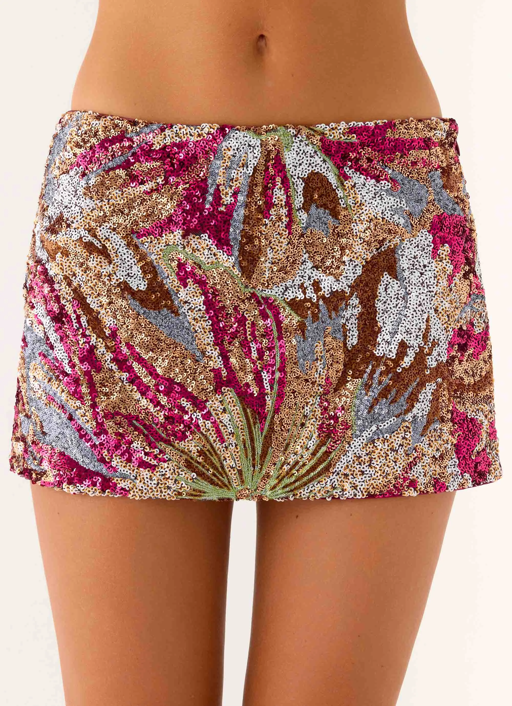 Bright Star Mini Skirt - Floral Bead sold by Peppermayo product image thumbnail 5