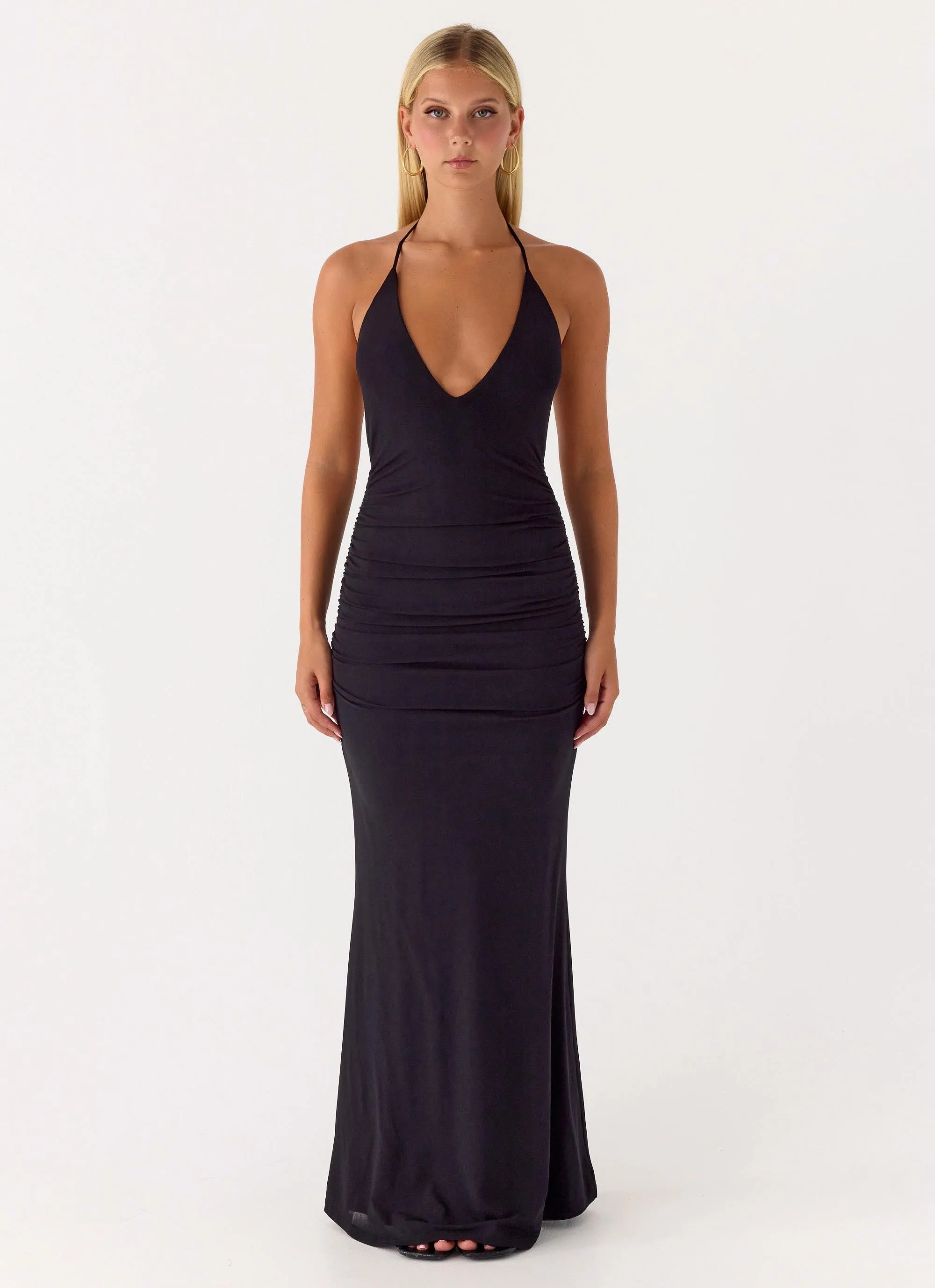 Fine By Me Maxi Dress - Black sold by Peppermayo product image thumbnail 2