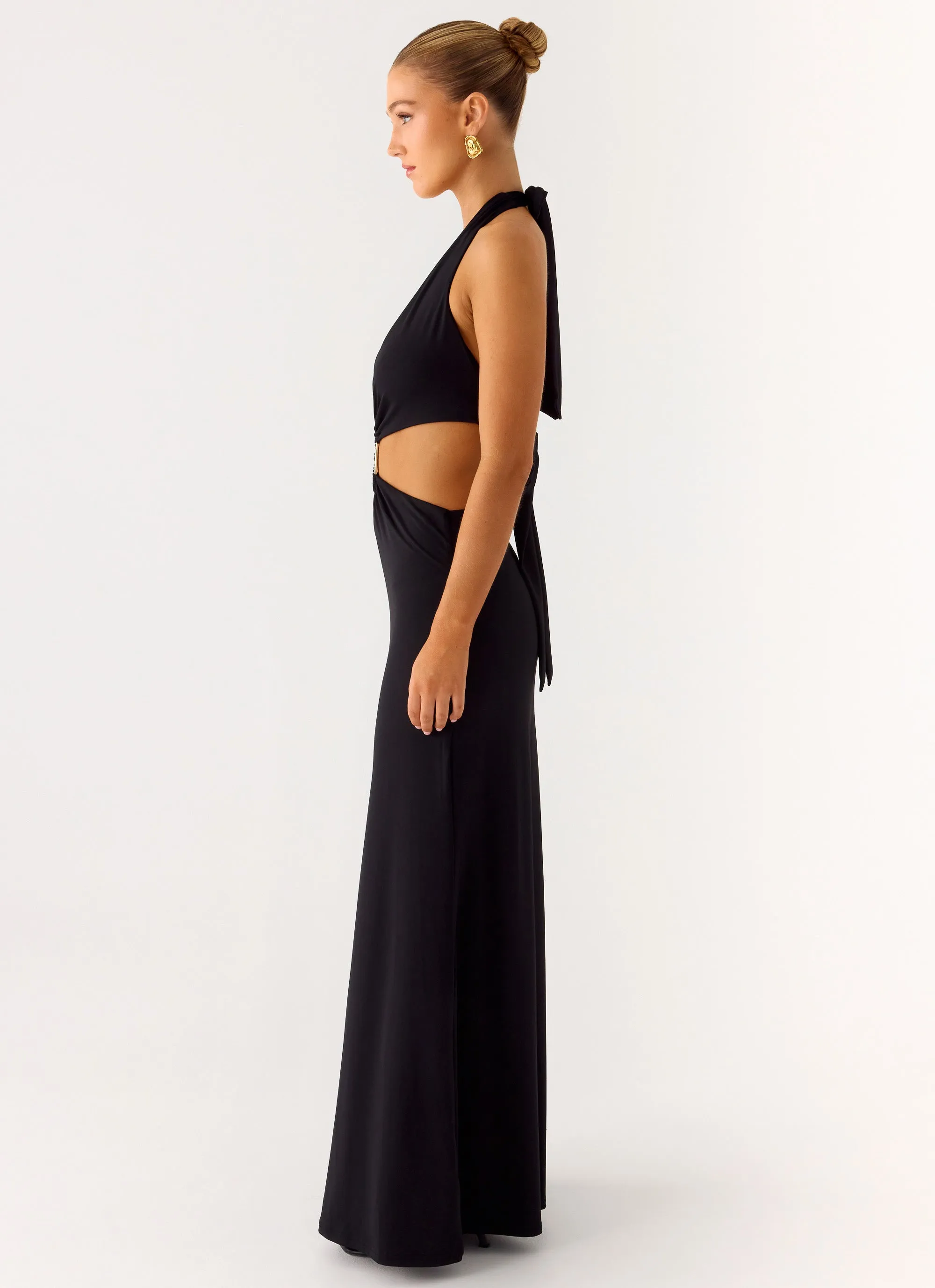 Free Now Maxi Dress - Black sold by Peppermayo product image thumbnail 3