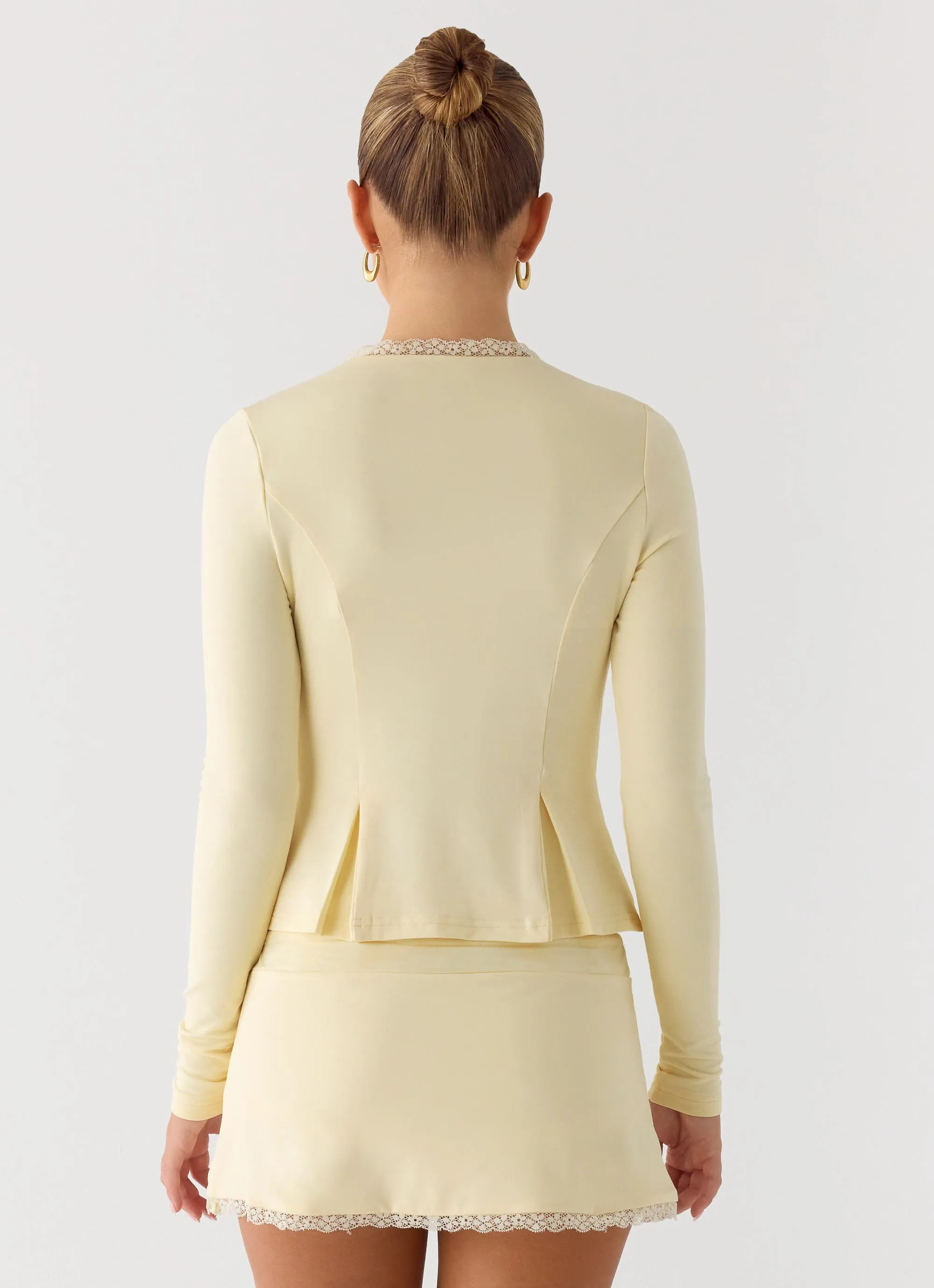 Get No Sleep Mini Skort - Butter Yellow sold by Peppermayo product image thumbnail 4