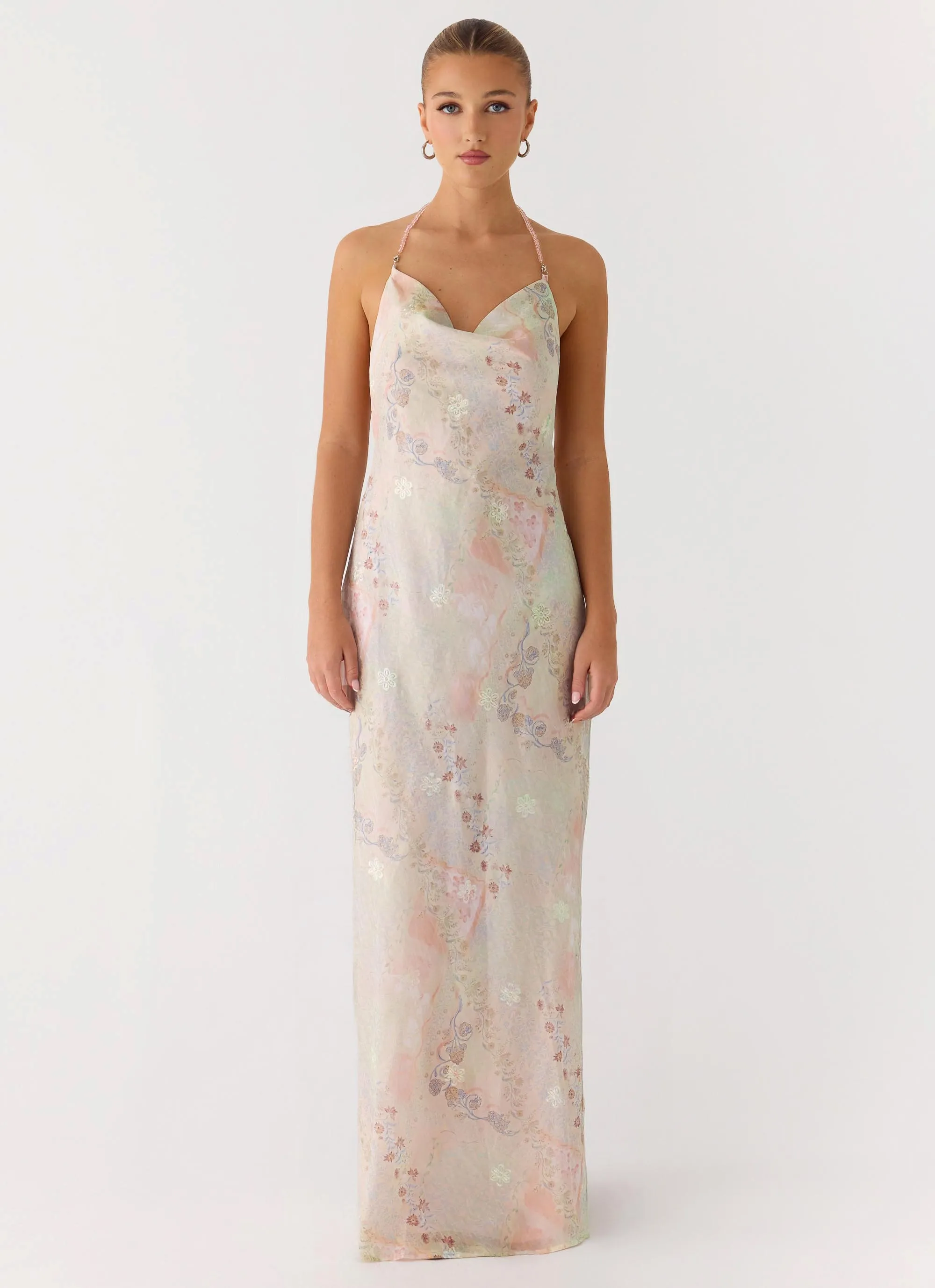In The Sky Maxi Dress - Mystic Paisley sold by Peppermayo