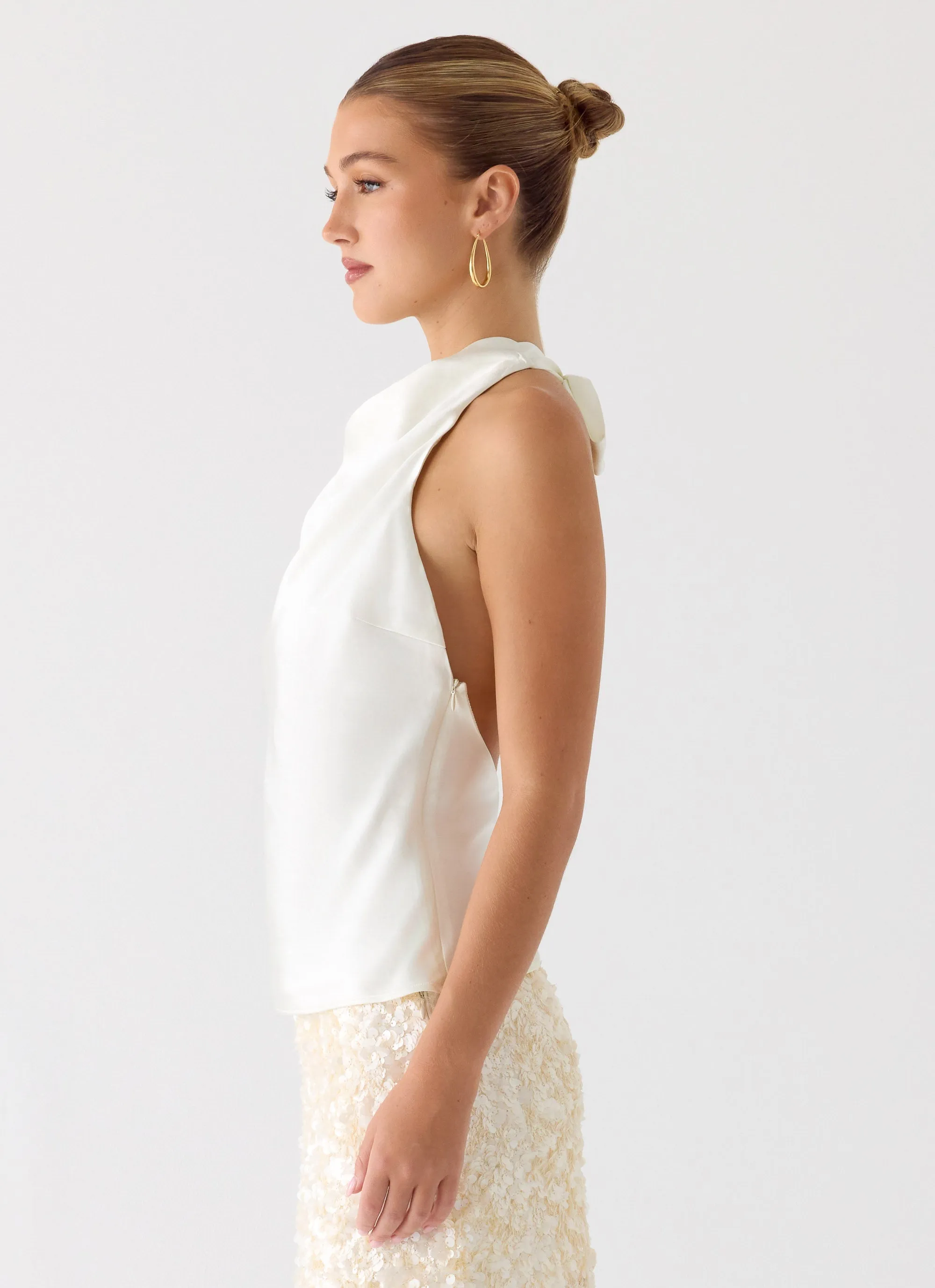 Malani Top - White sold by Peppermayo product image thumbnail 4