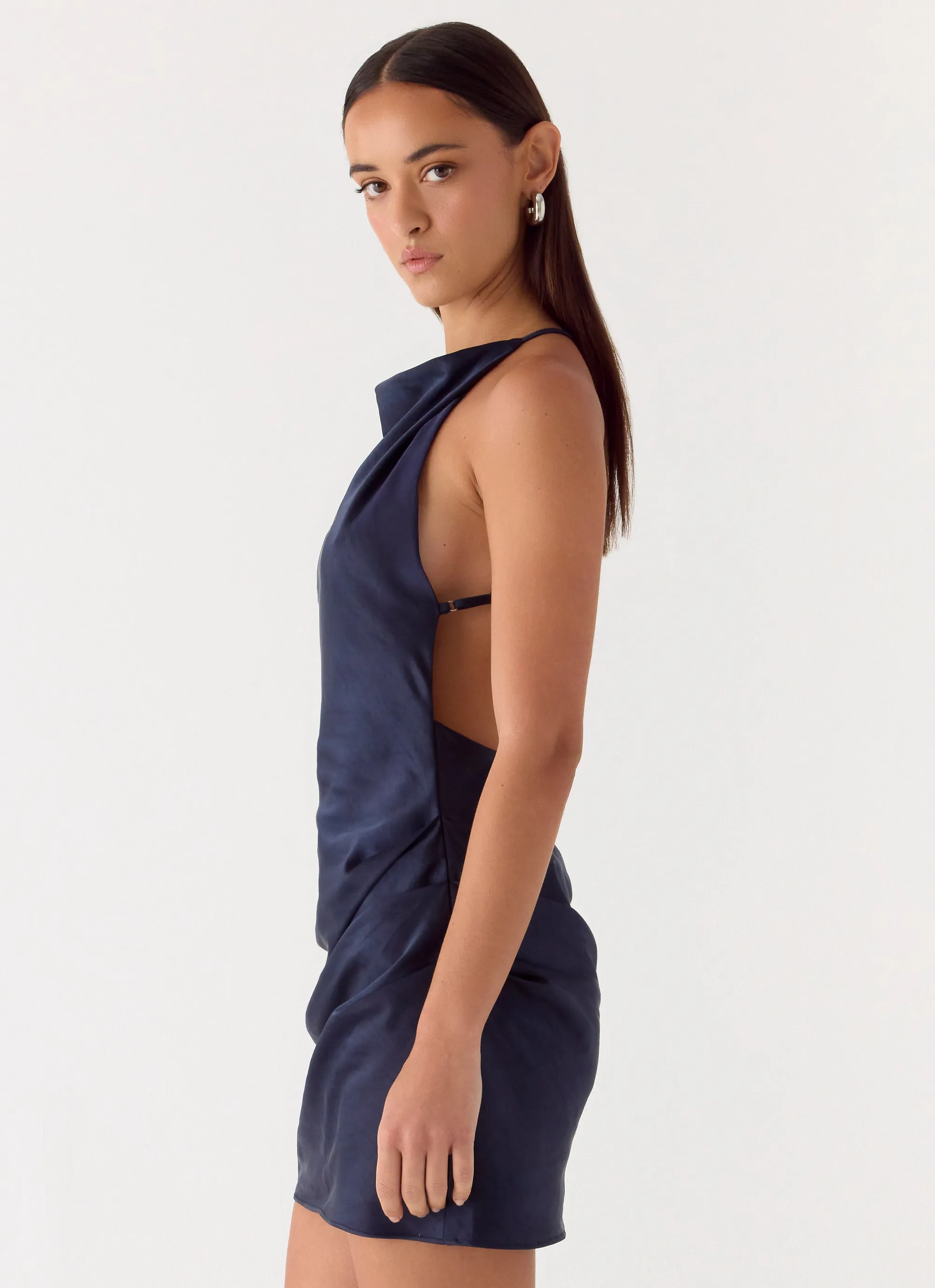 Rhia Mini Dress - Navy sold by Peppermayo product image thumbnail 2