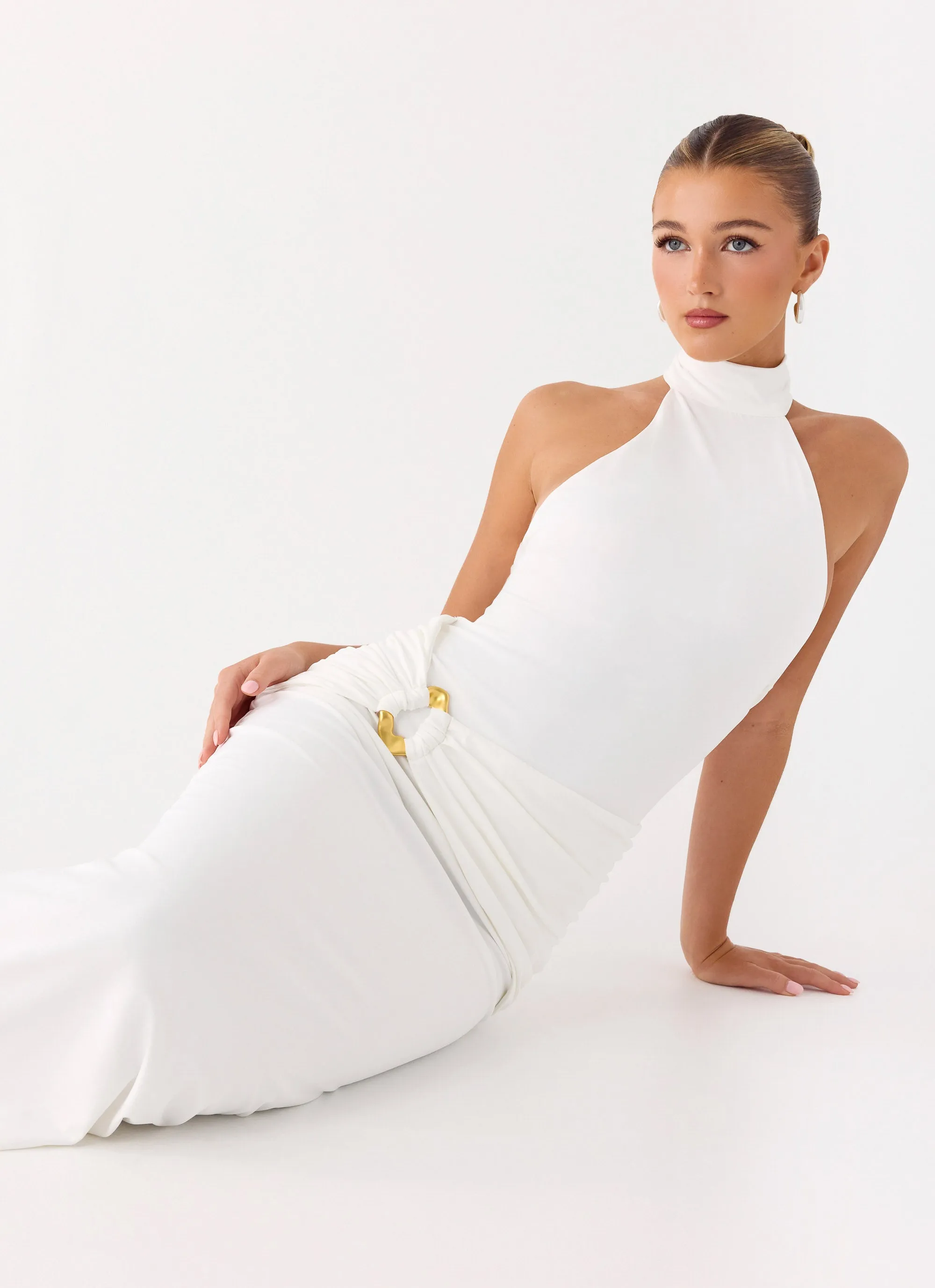 Forever Radiant Maxi Dress - White sold by Peppermayo product image thumbnail 5