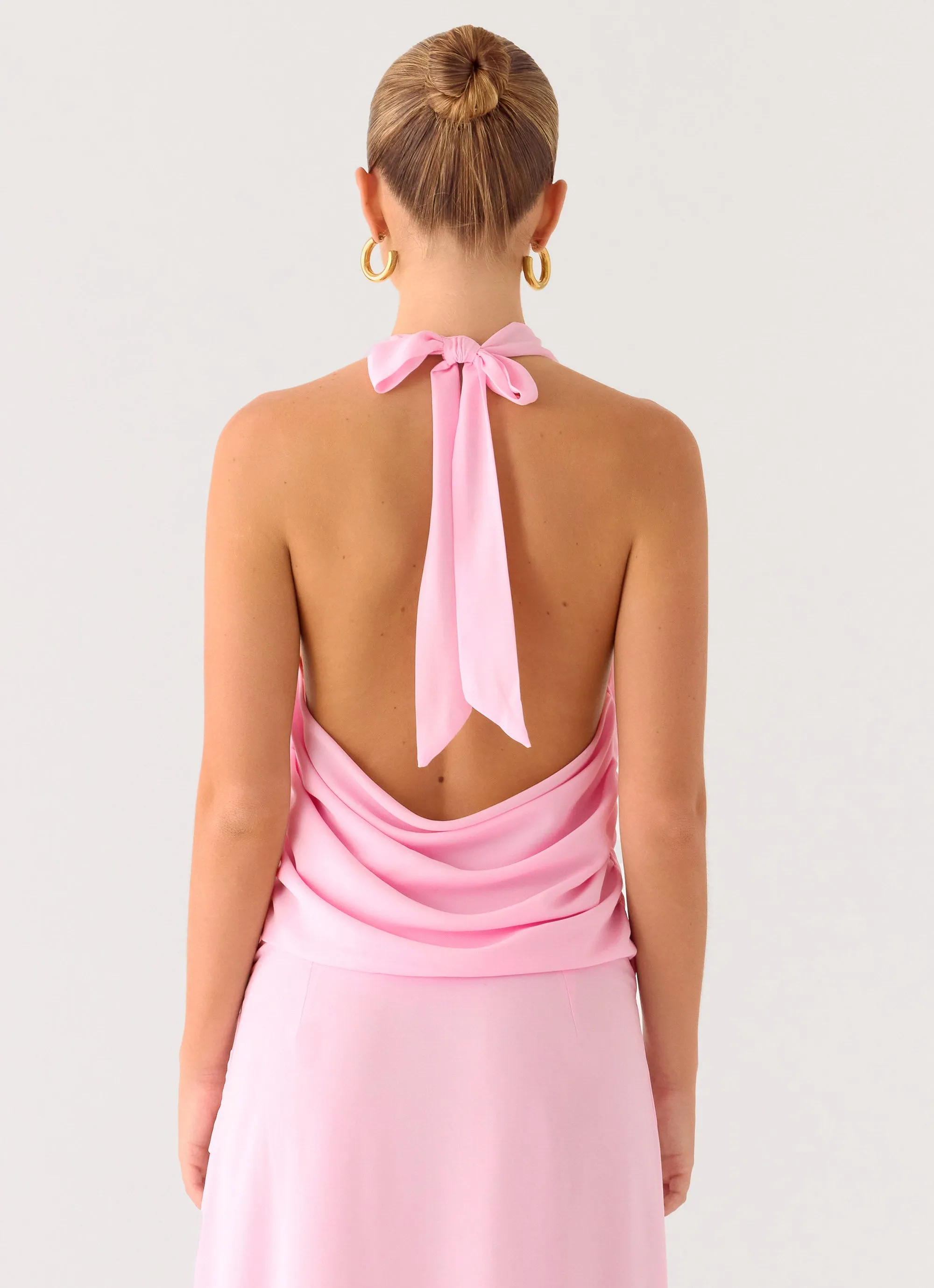 Anuhea Cowl Top - Pink sold by Peppermayo product image thumbnail 3