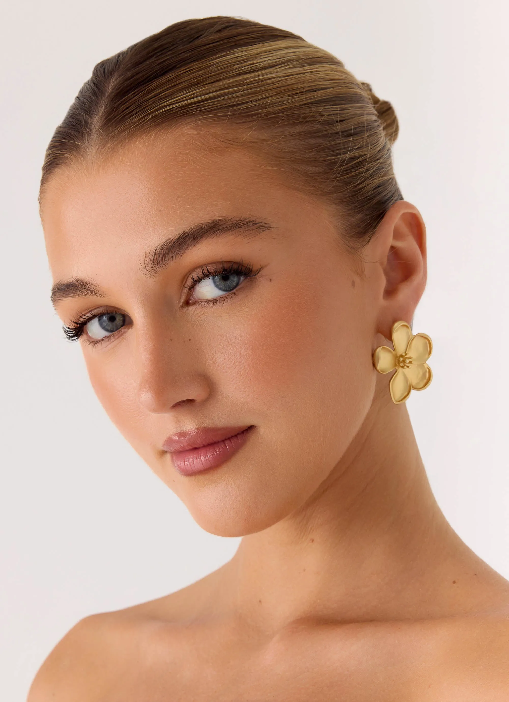 Solace Earrings - Gold sold by Peppermayo product image thumbnail 3