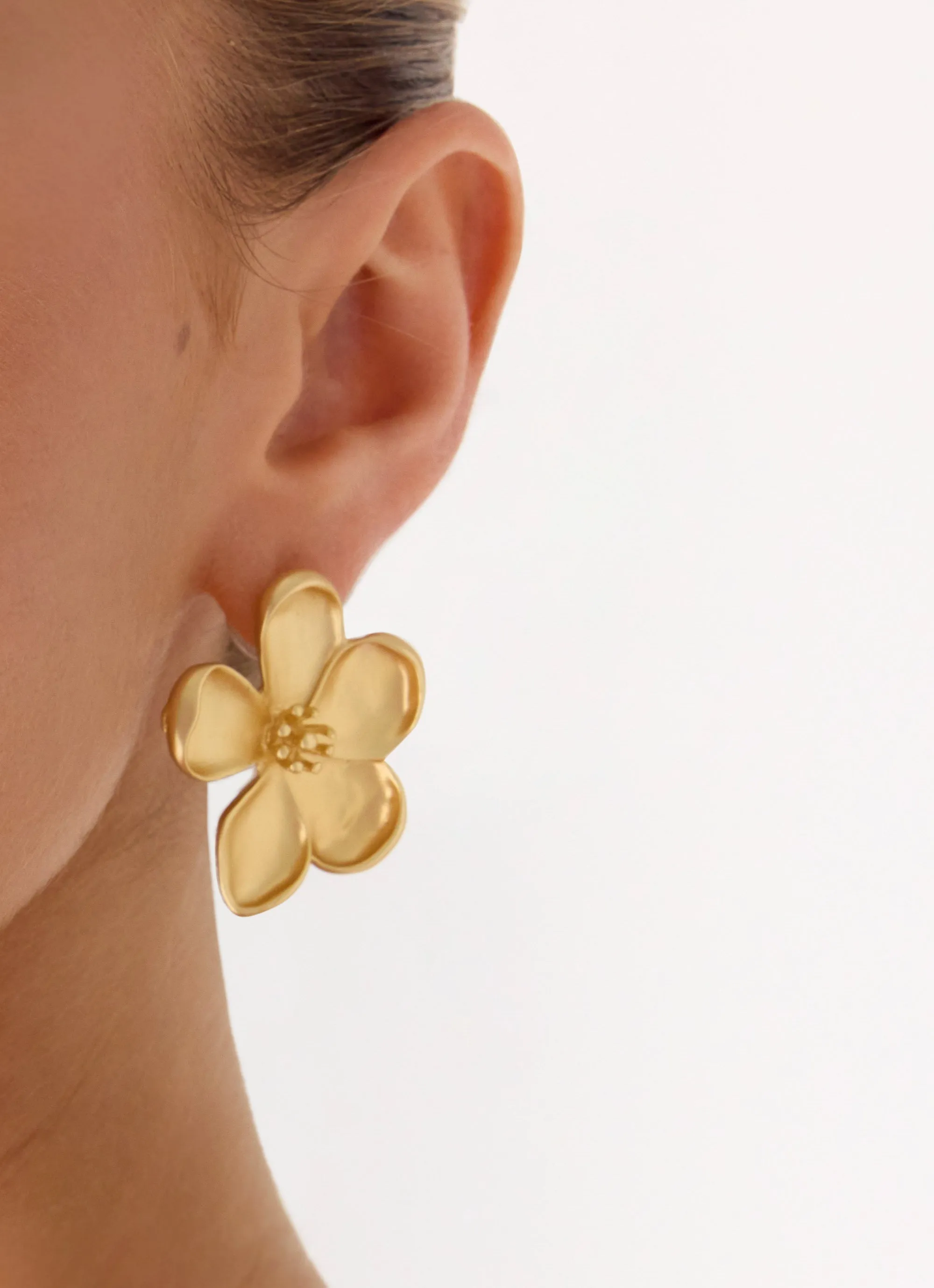Solace Earrings - Gold sold by Peppermayo product image thumbnail 2