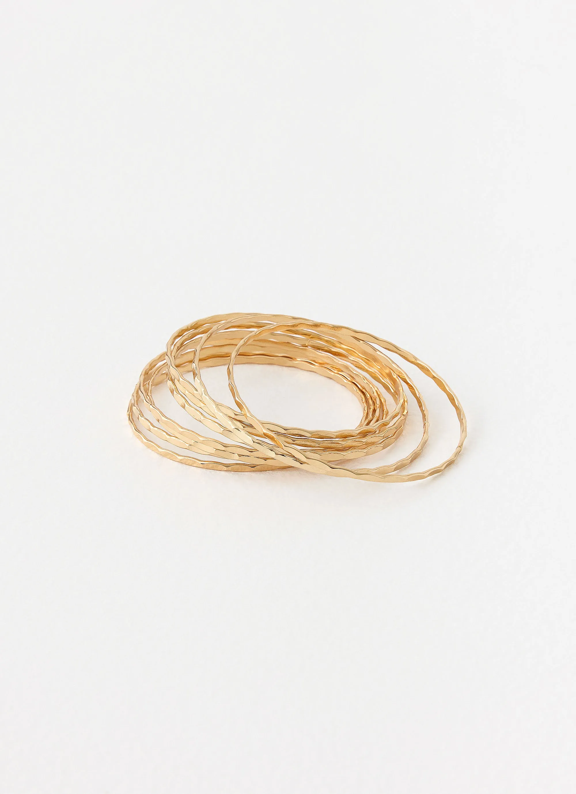 Trinket Bangles - Gold sold by Peppermayo product image thumbnail 2