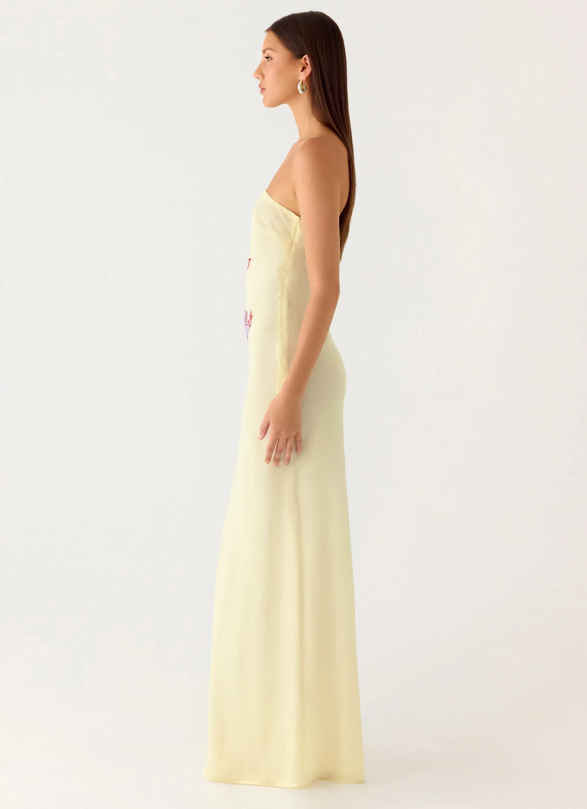 Amelle Maxi Dress - Purple Floral sold by Peppermayo product image thumbnail 4