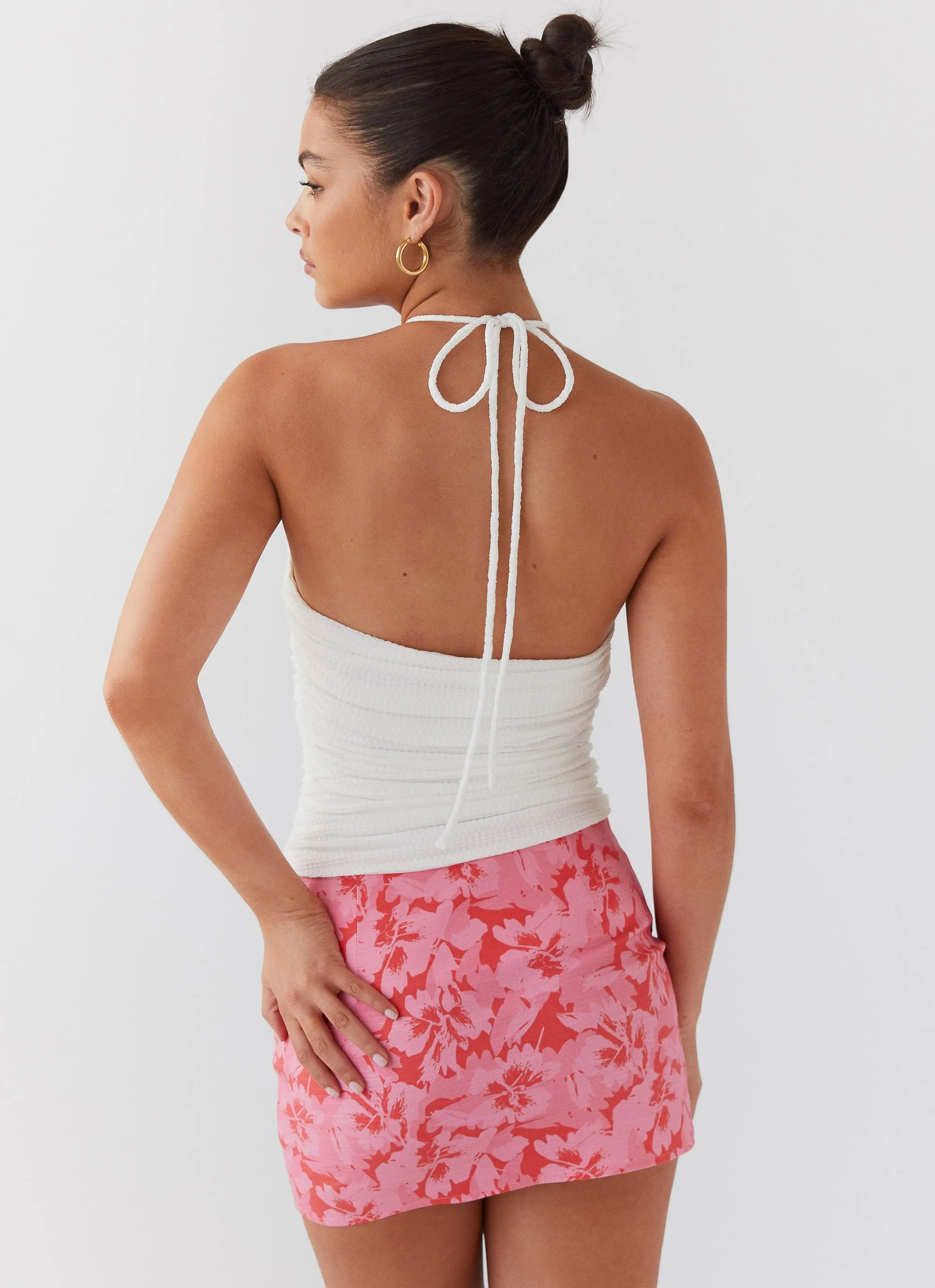 Daylight Dreams Halter Top - White Rose sold by Peppermayo product image thumbnail 4