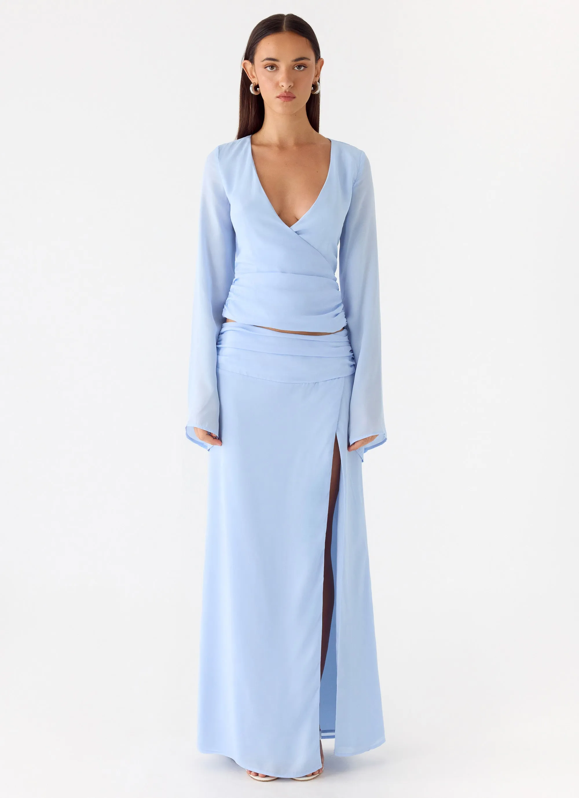 Remee Maxi Skirt - Blue sold by Peppermayo product image thumbnail 2