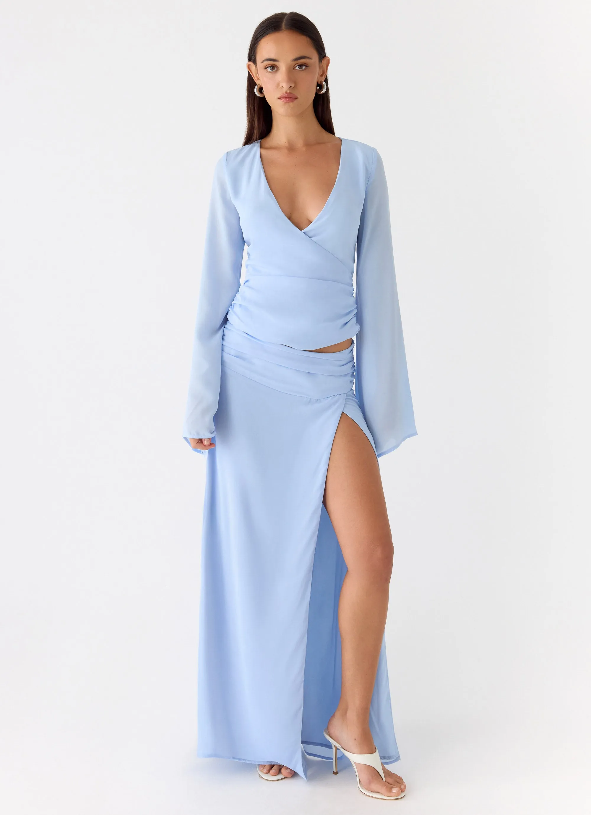 Remee Maxi Skirt - Blue sold by Peppermayo product image thumbnail 5