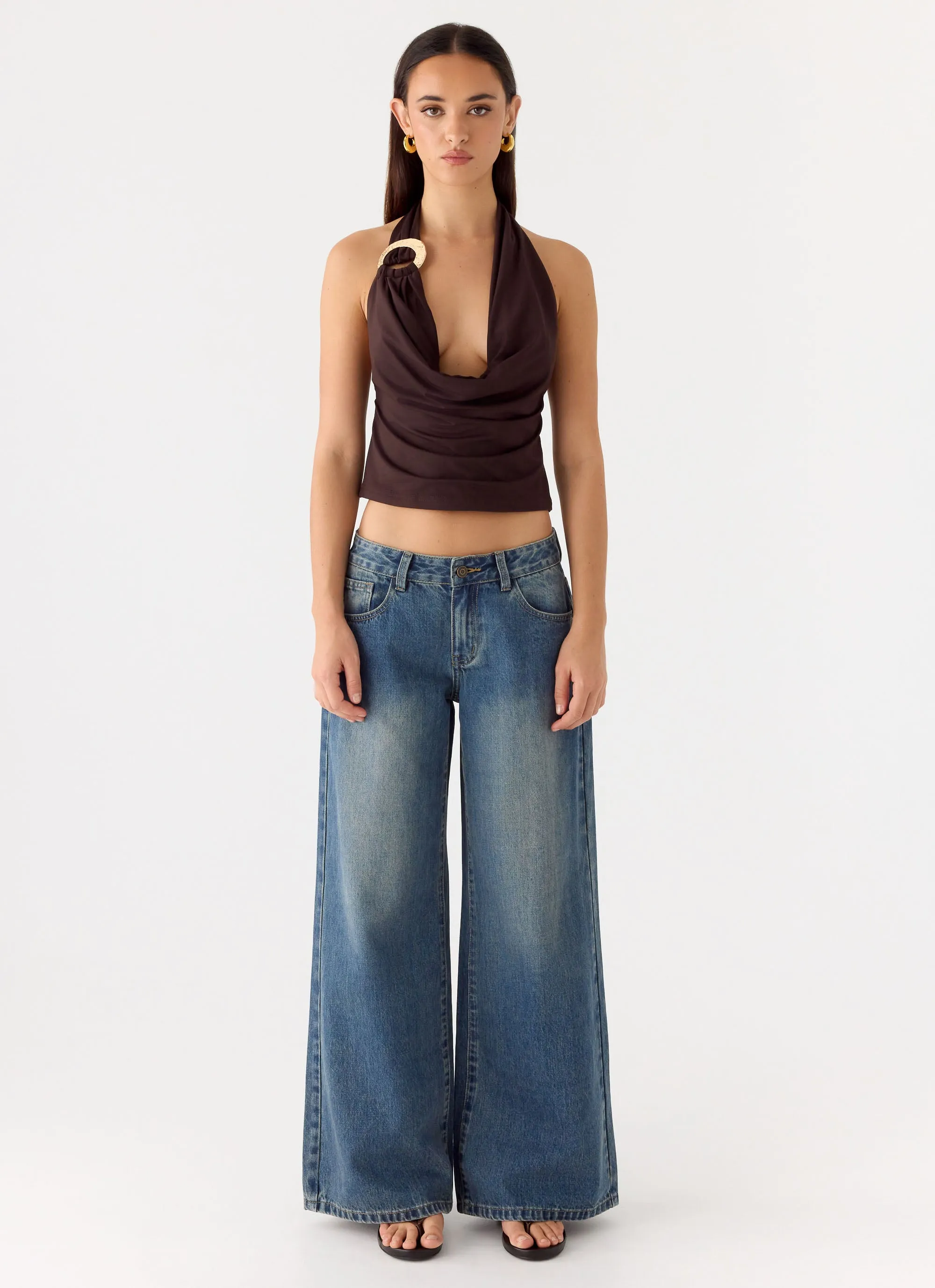 Jonna Top - Chocolate sold by Peppermayo product image thumbnail 4