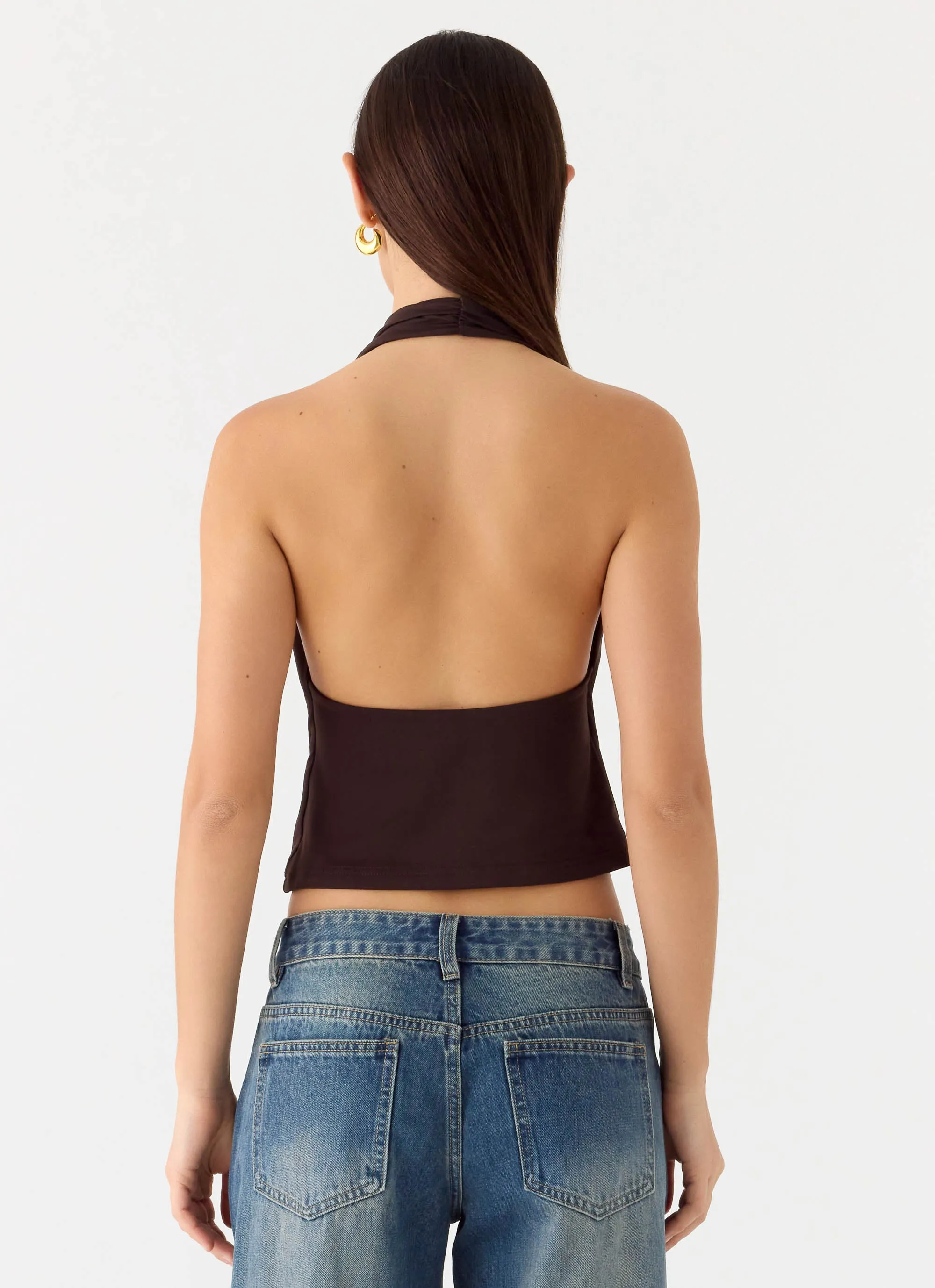 Jonna Top - Chocolate sold by Peppermayo product image thumbnail 3