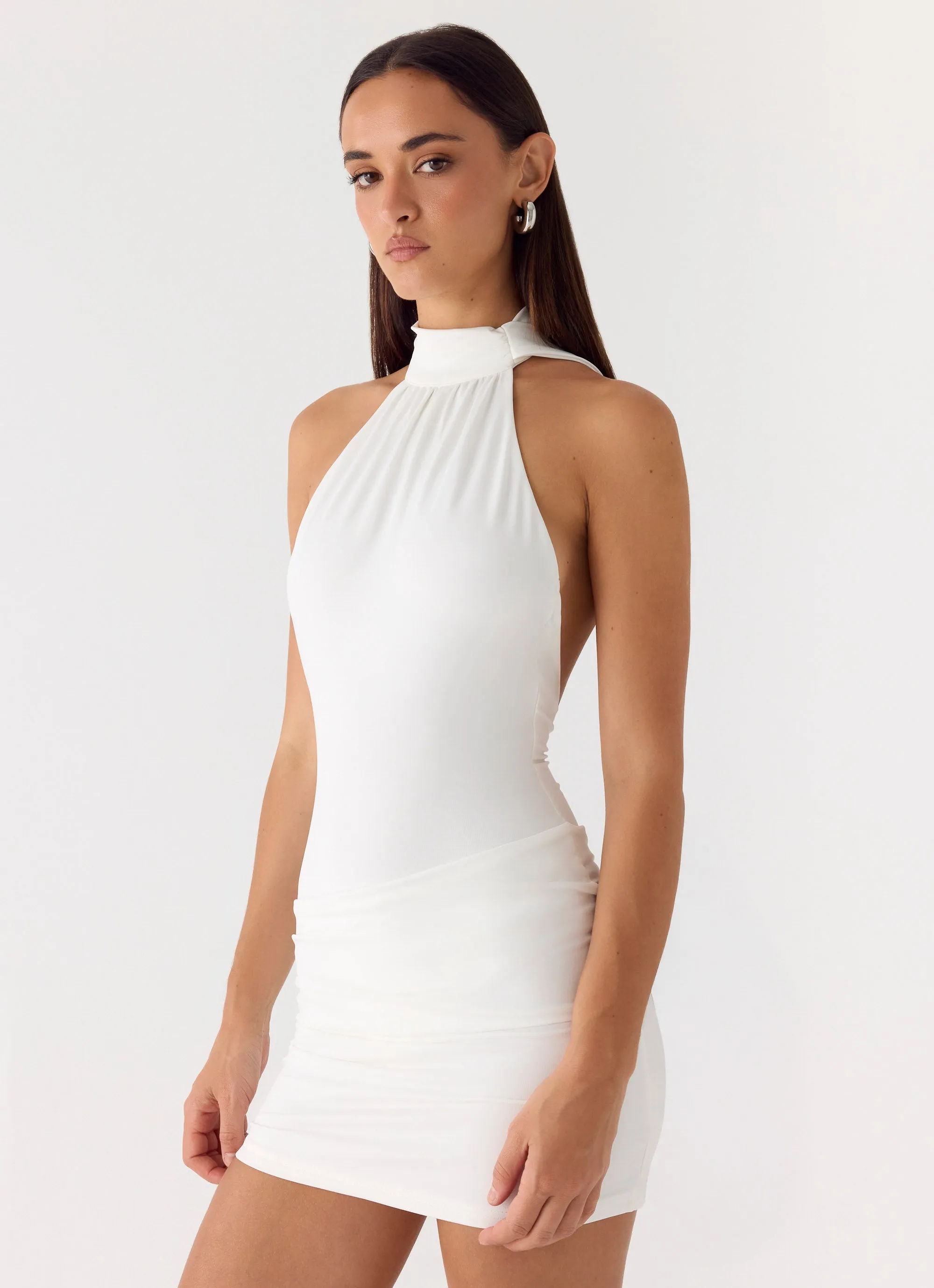 On My Way Mini Dress - White sold by Peppermayo product image thumbnail 4