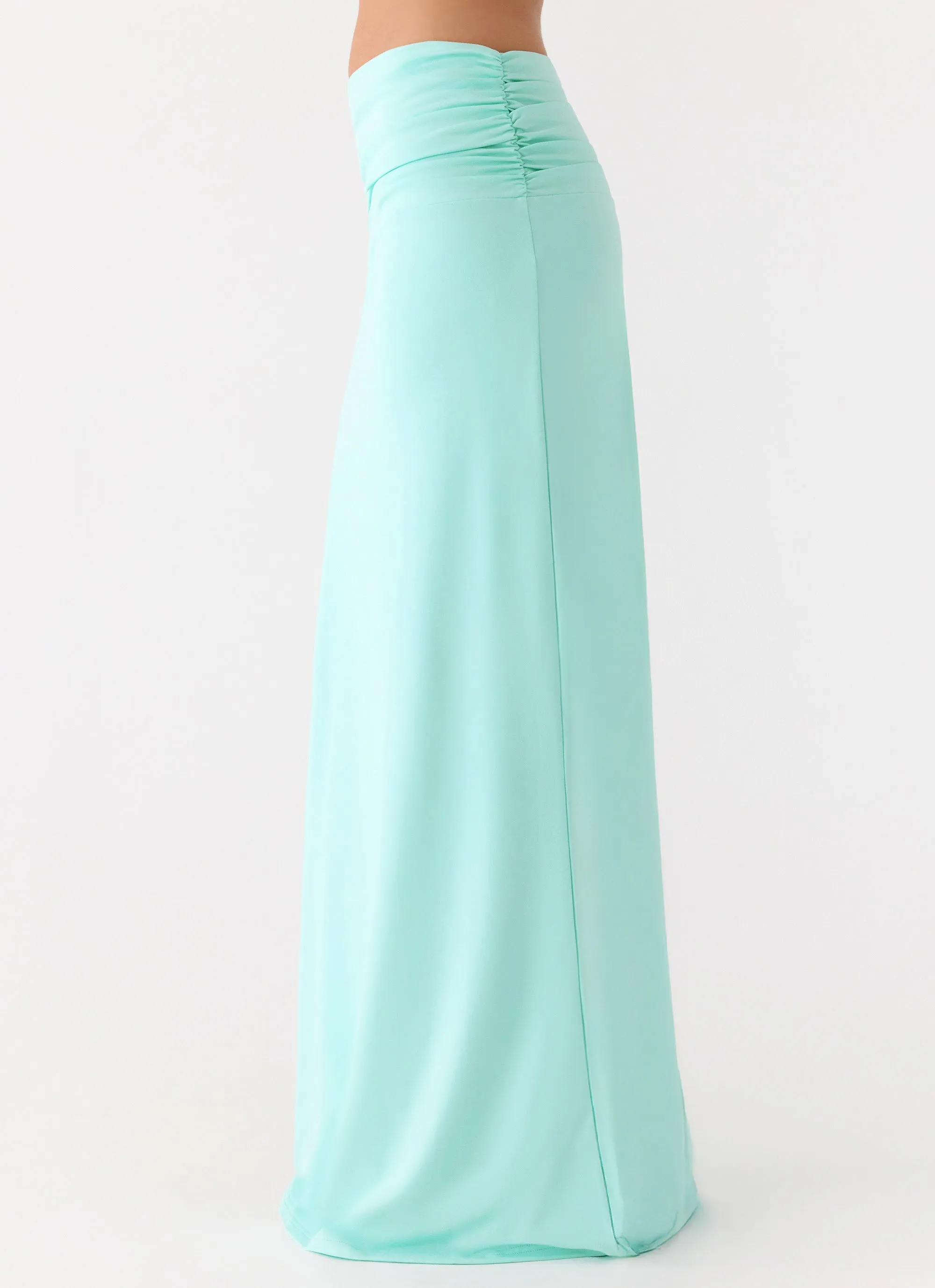 Elisabetta Maxi Skirt - Aqua sold by Peppermayo product image thumbnail 3