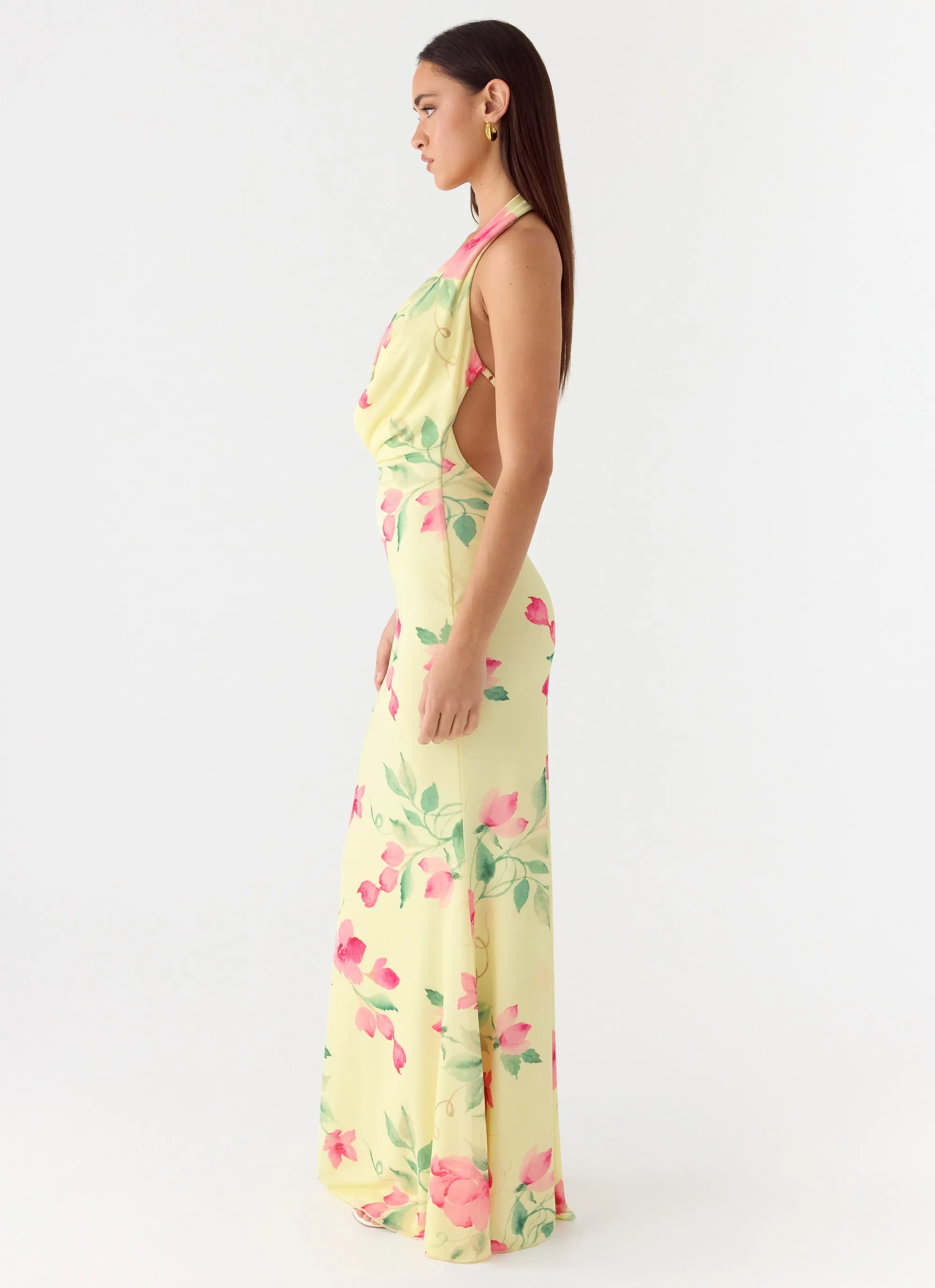 Like You Better Maxi Dress - Lemon Soleil sold by Peppermayo product image thumbnail 2