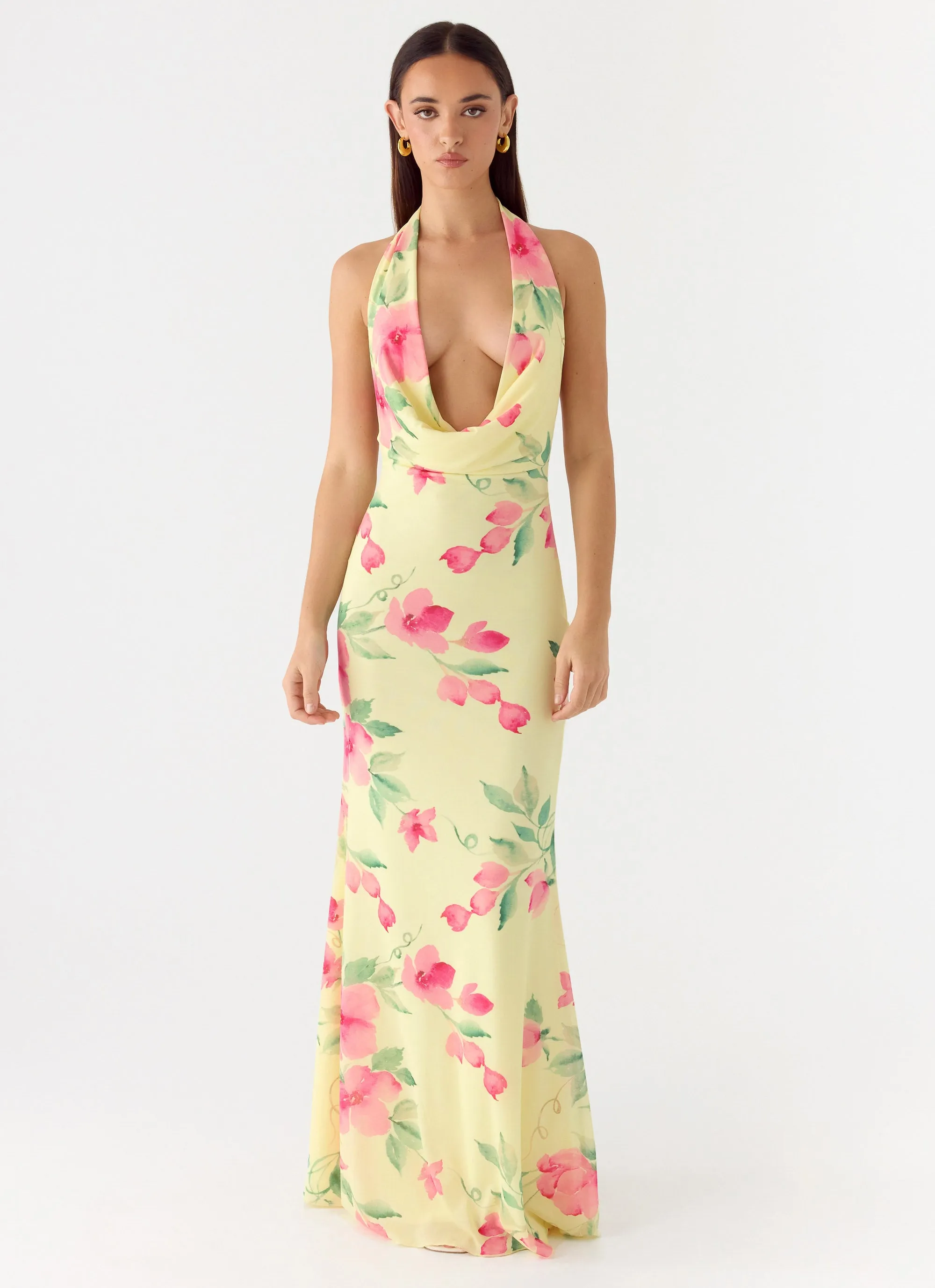 Like You Better Maxi Dress - Lemon Soleil sold by Peppermayo product image thumbnail 4