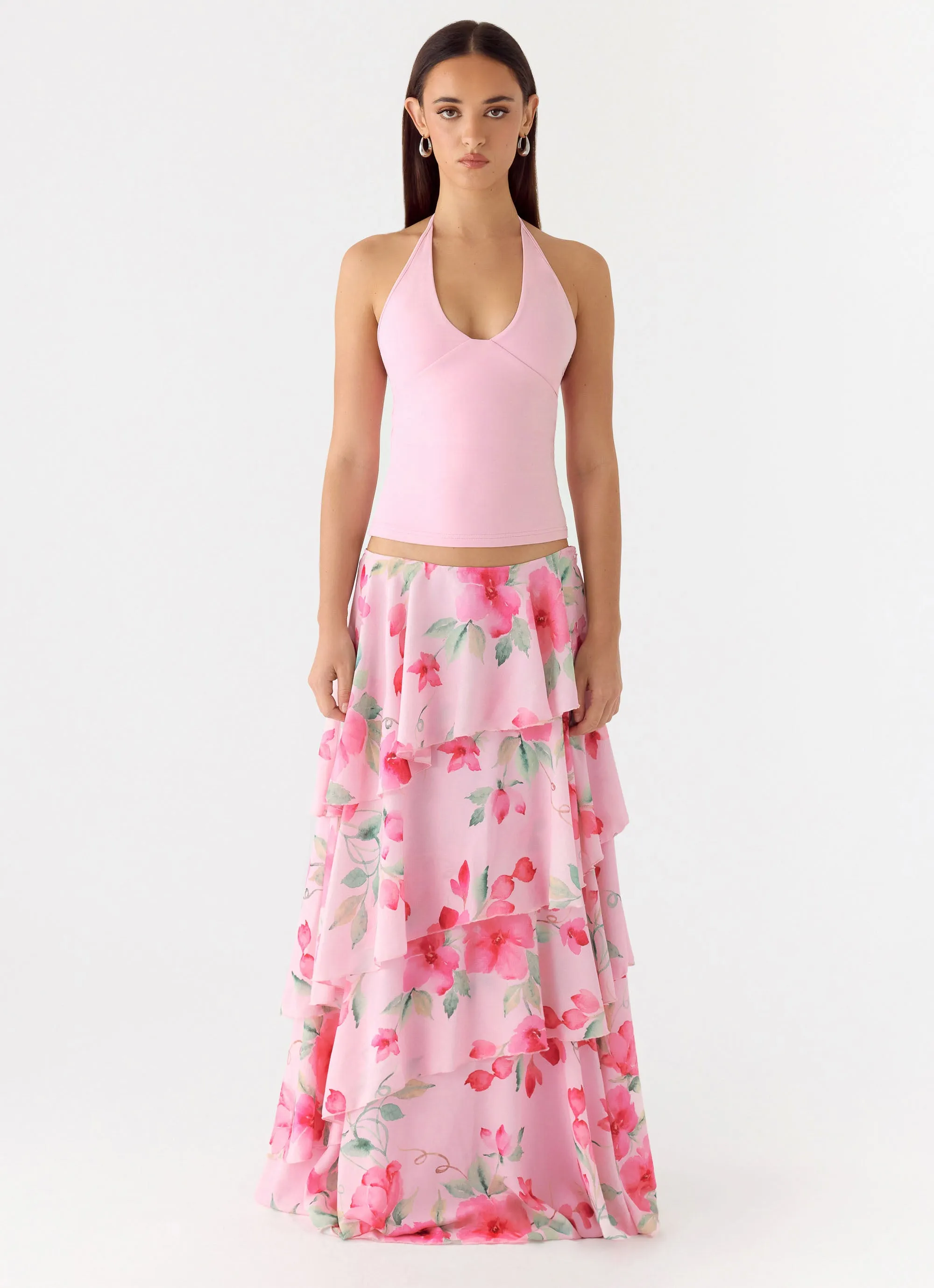 Melody Remedy Tiered Maxi Skirt - Petal Soleil sold by Peppermayo product image thumbnail 2