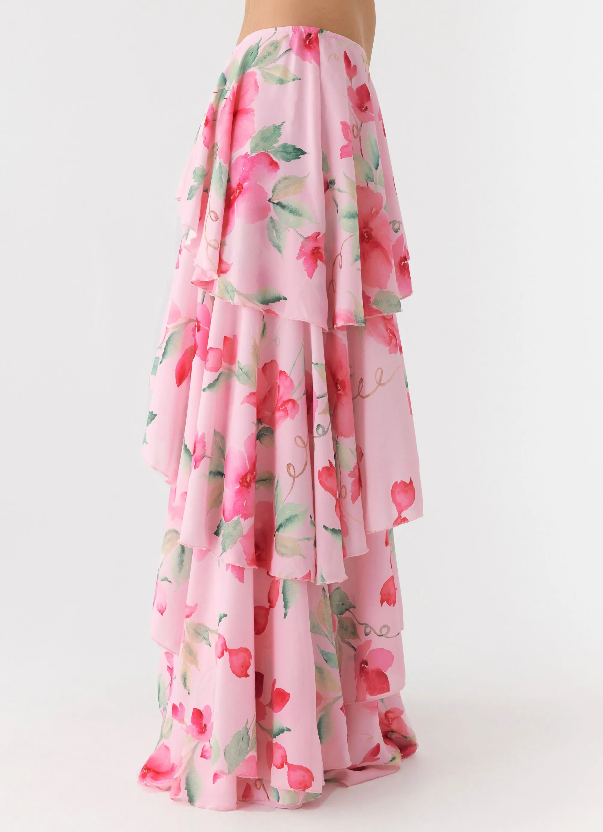 Melody Remedy Tiered Maxi Skirt - Petal Soleil sold by Peppermayo product image thumbnail 3