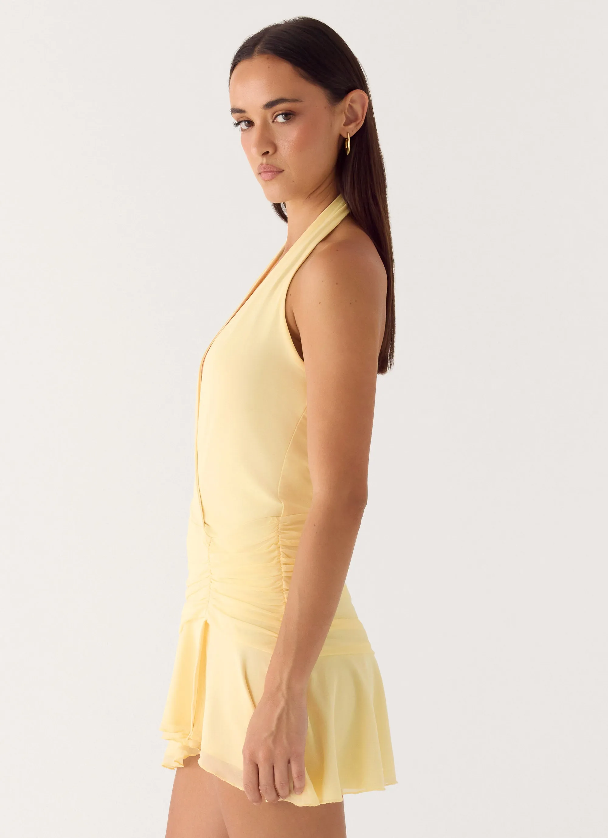 Renata Mini Dress - Lemon sold by Peppermayo product image thumbnail 3