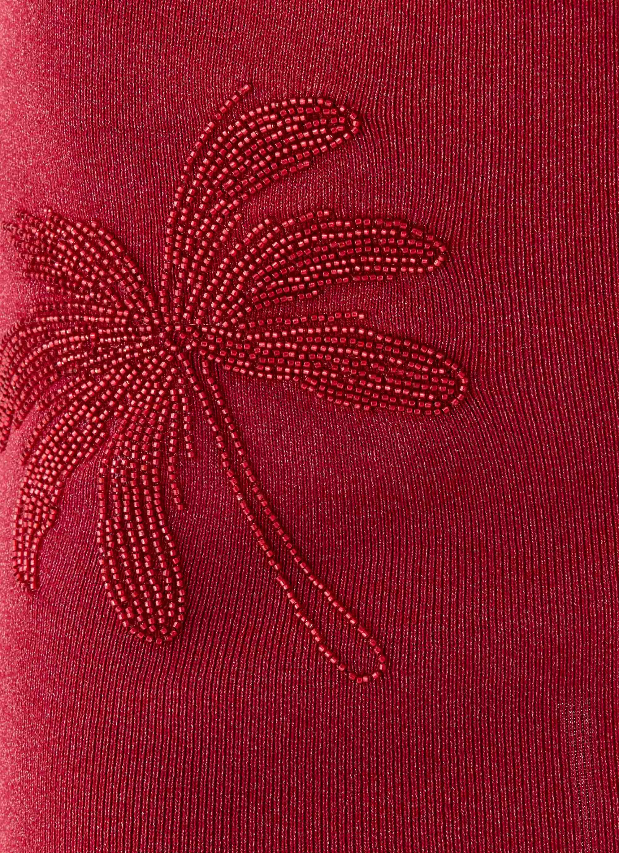 Annalise Beaded Mini Dress - Wine sold by Peppermayo product image thumbnail 5