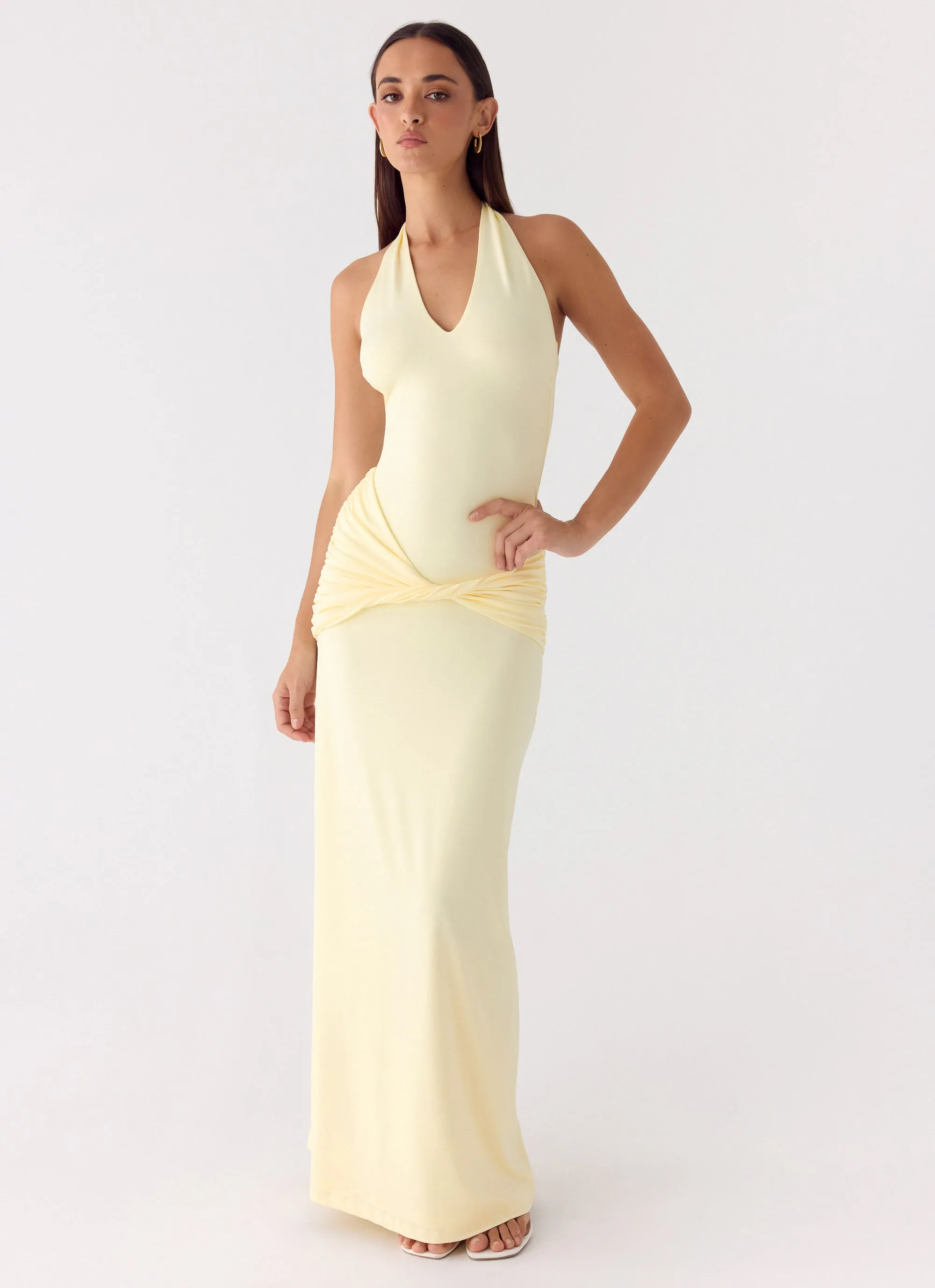 Maribelle Maxi Dress - Lemon sold by Peppermayo product image thumbnail 4