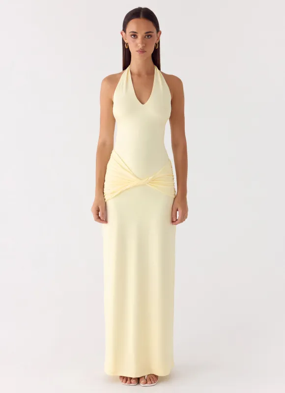 Maribelle Maxi Dress - Lemon made by Peppermayo