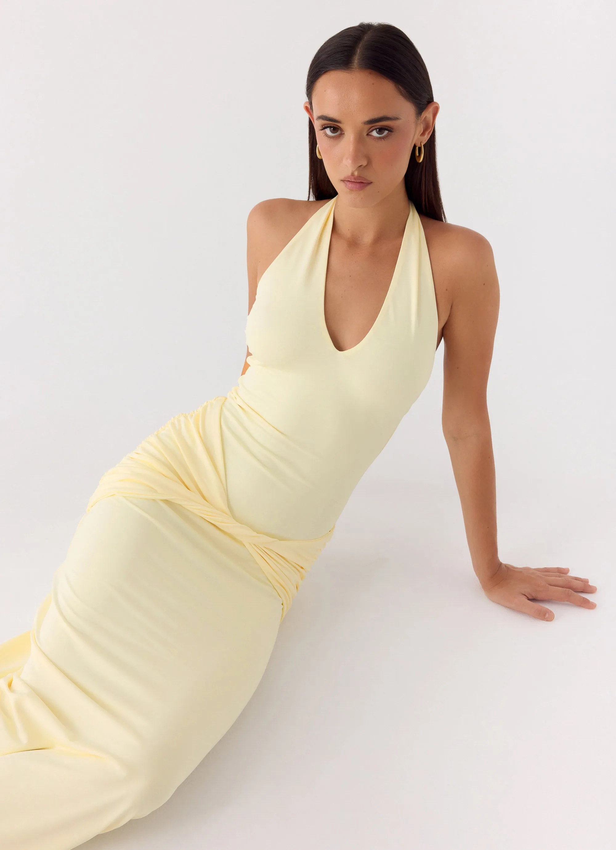 Maribelle Maxi Dress - Lemon sold by Peppermayo product image thumbnail 5
