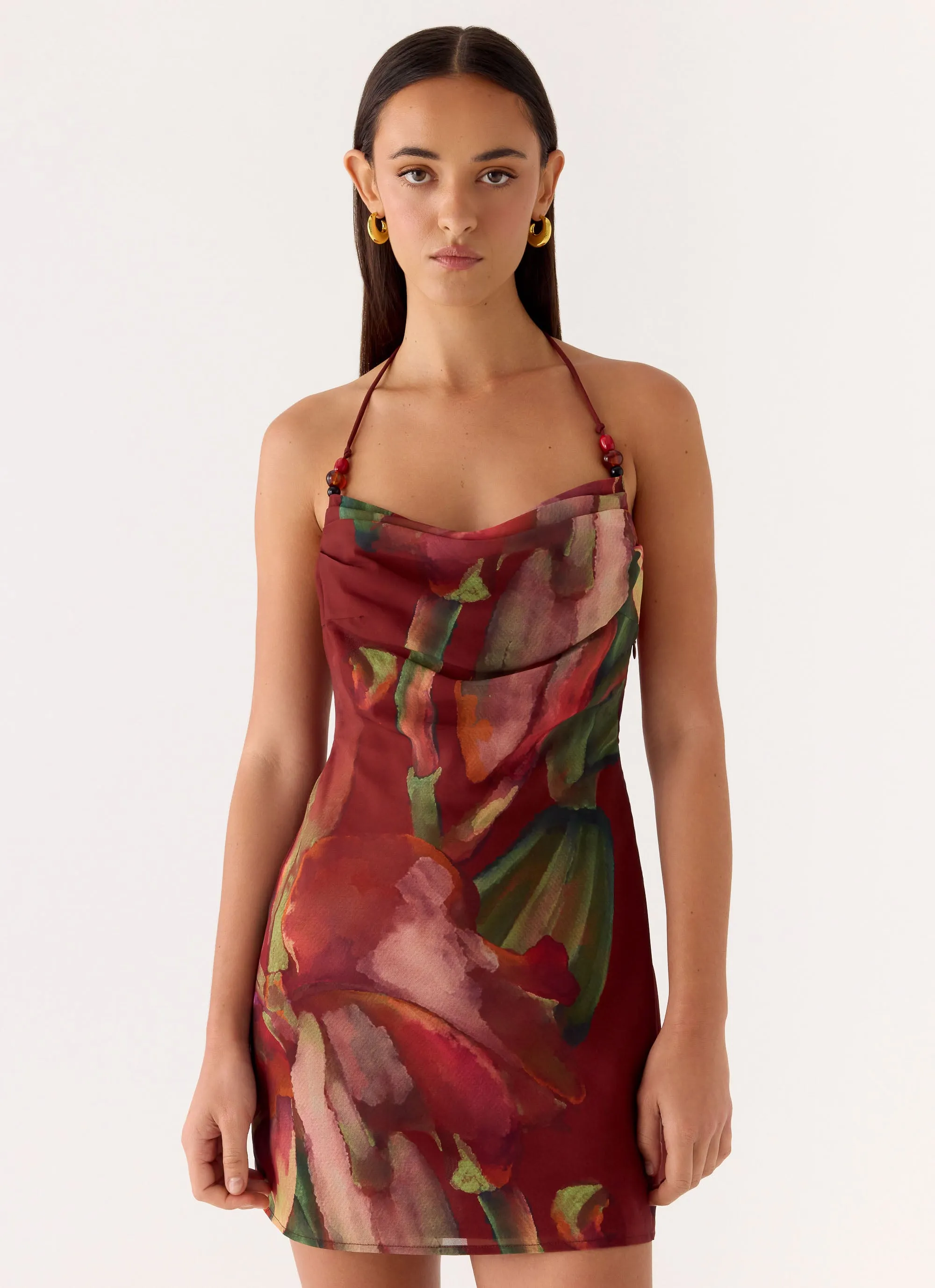 Camilla Cowl Mini Dress - Cuba Cuba sold by Peppermayo product image thumbnail 5