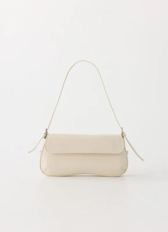 Amoretta Heart Bag - Ivory made by Peppermayo