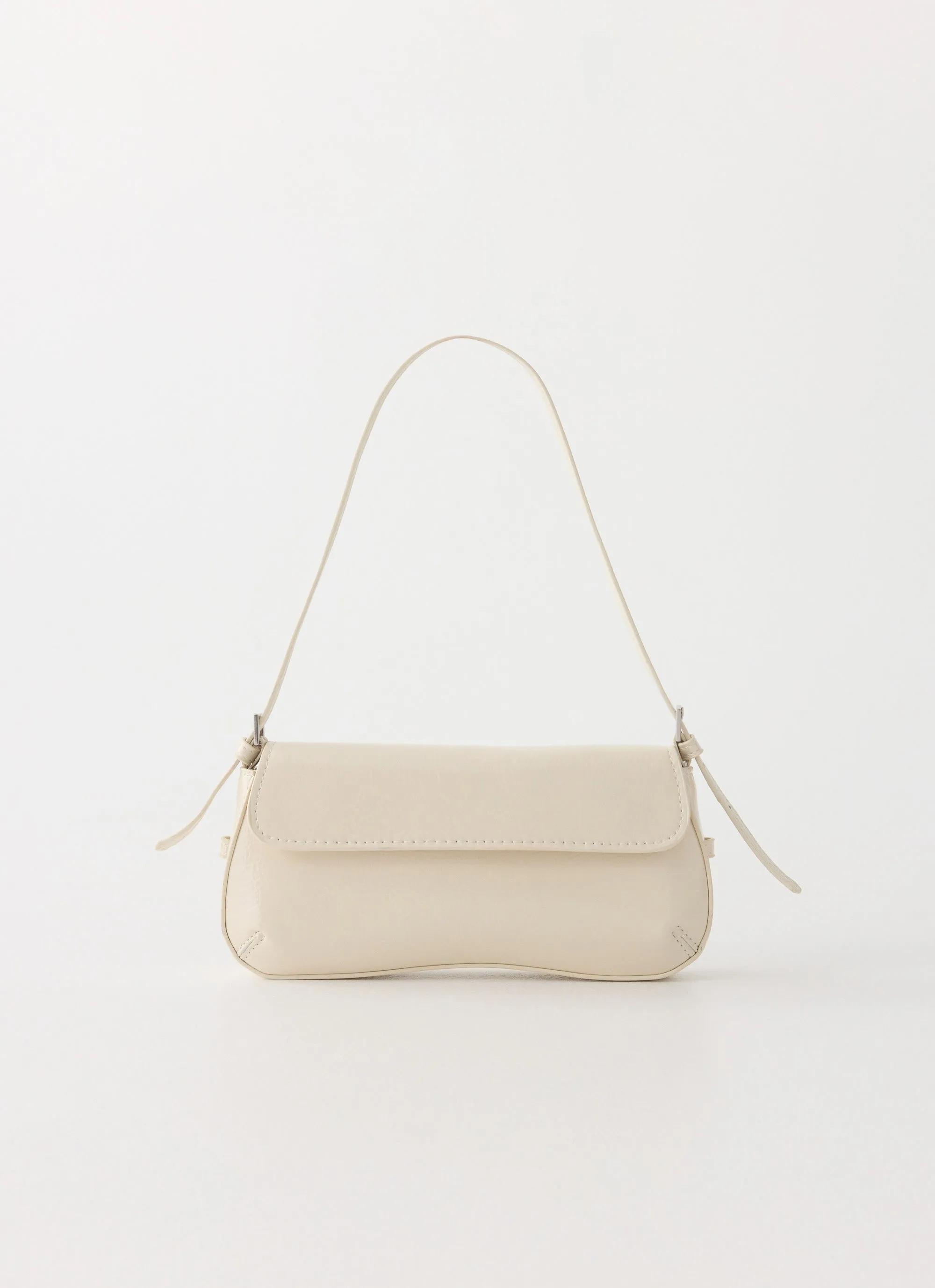 Amoretta Heart Bag - Ivory sold by Peppermayo