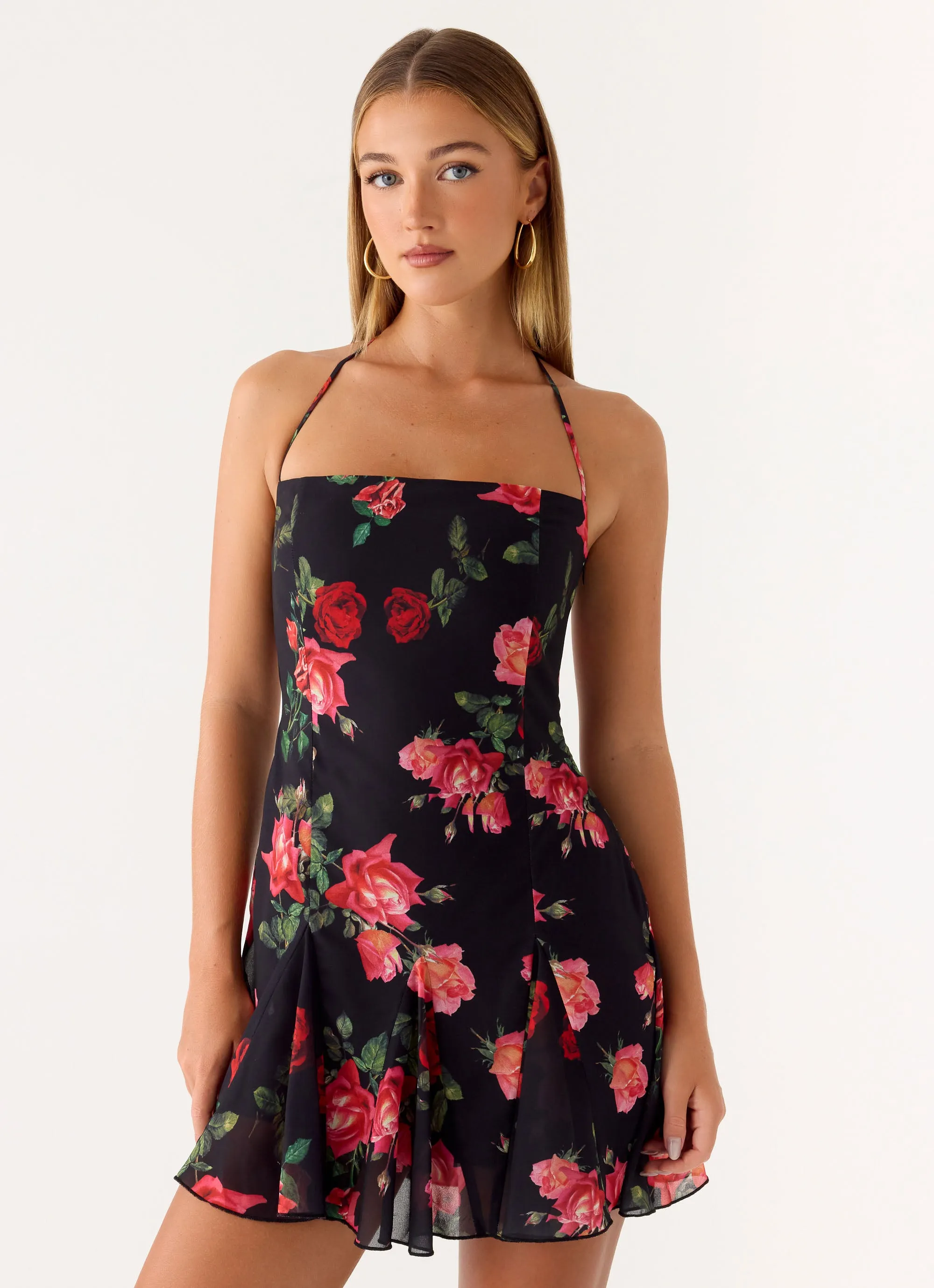 Nikyta Mini Dress - Midnight Bloom sold by Peppermayo product image thumbnail 4